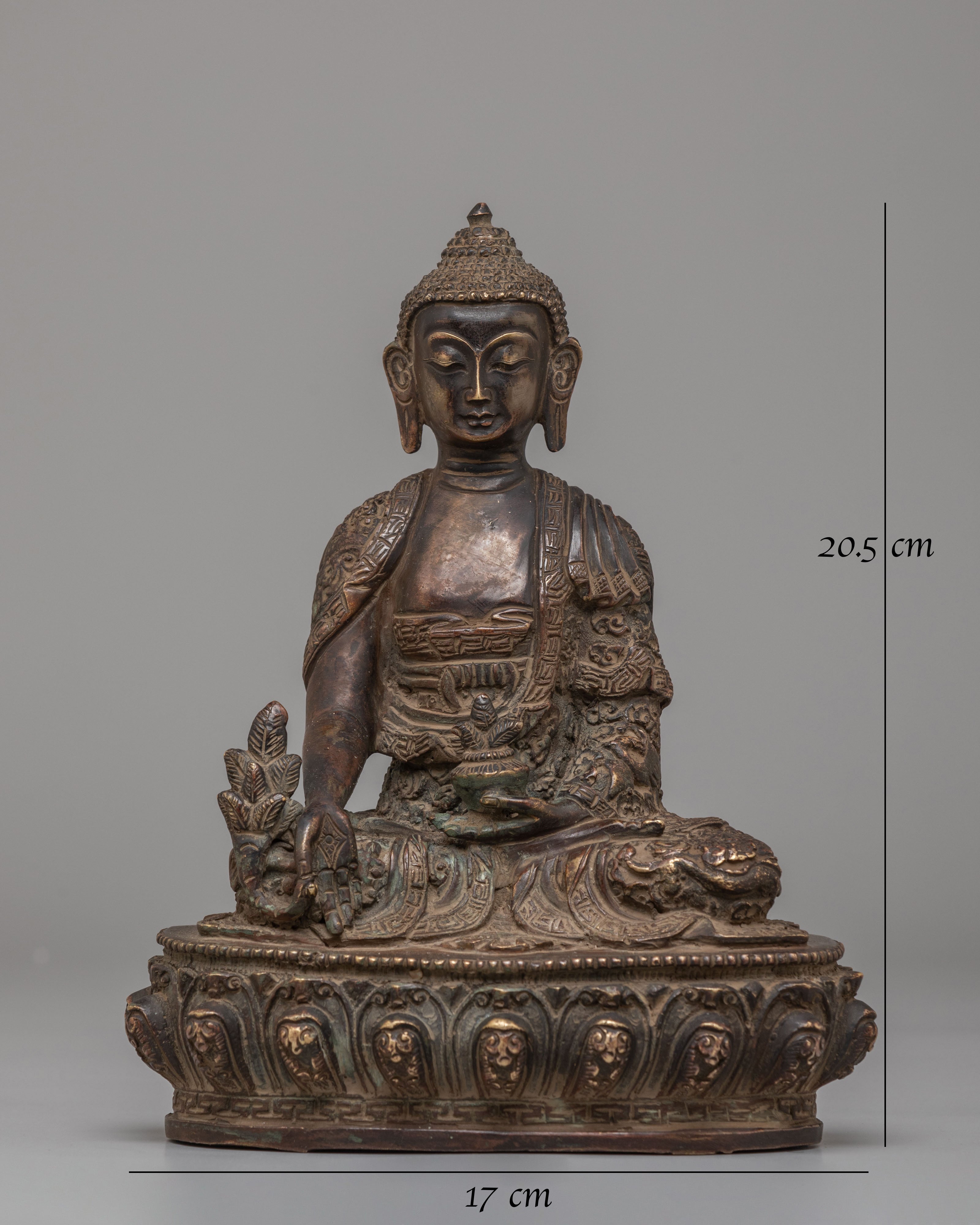 Tibetan Medicine Buddha Sculpture | Symbol of Healing