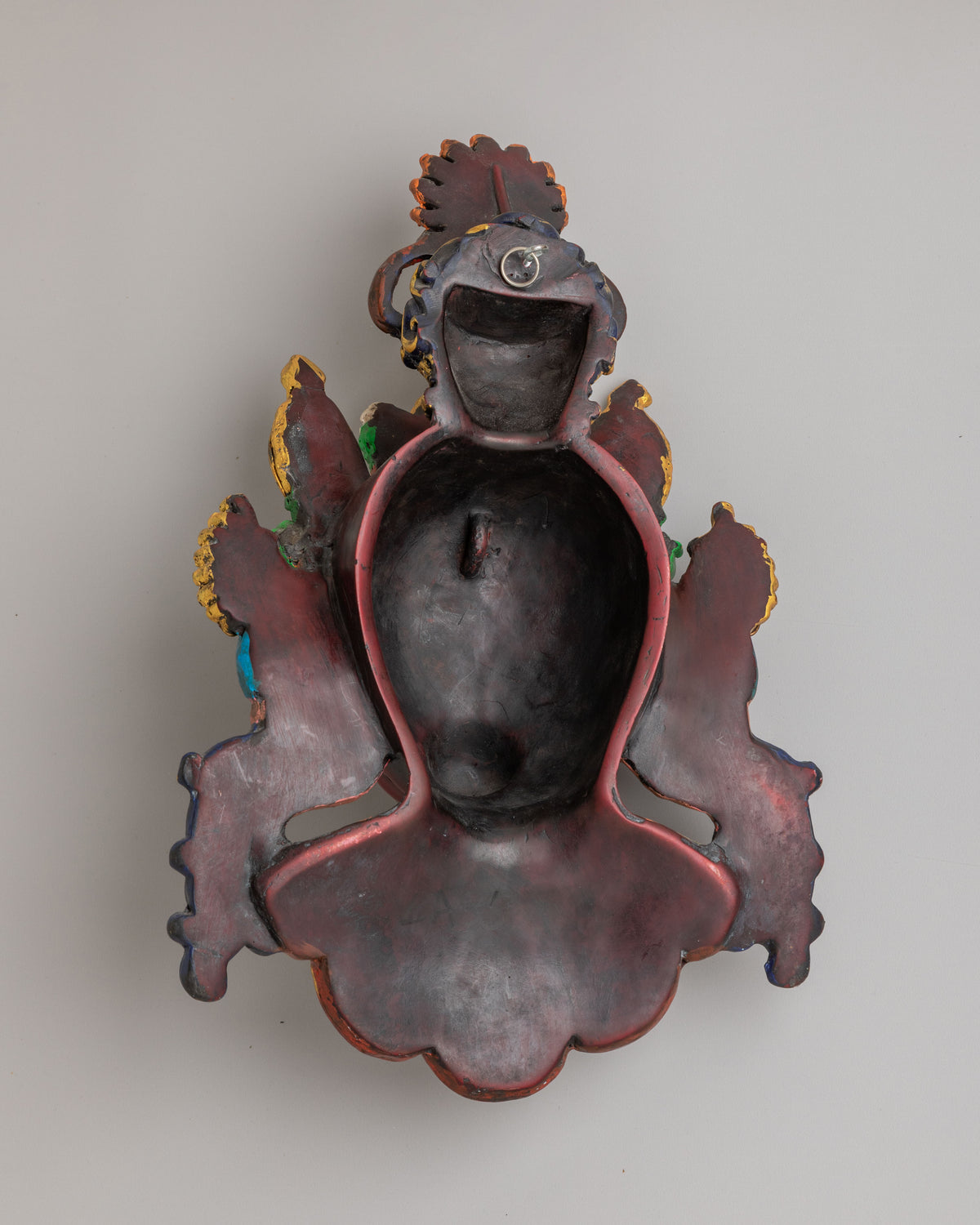 Traditional Sacred Ganesha Wall Hanging | Handcrafted Spiritual Artwork