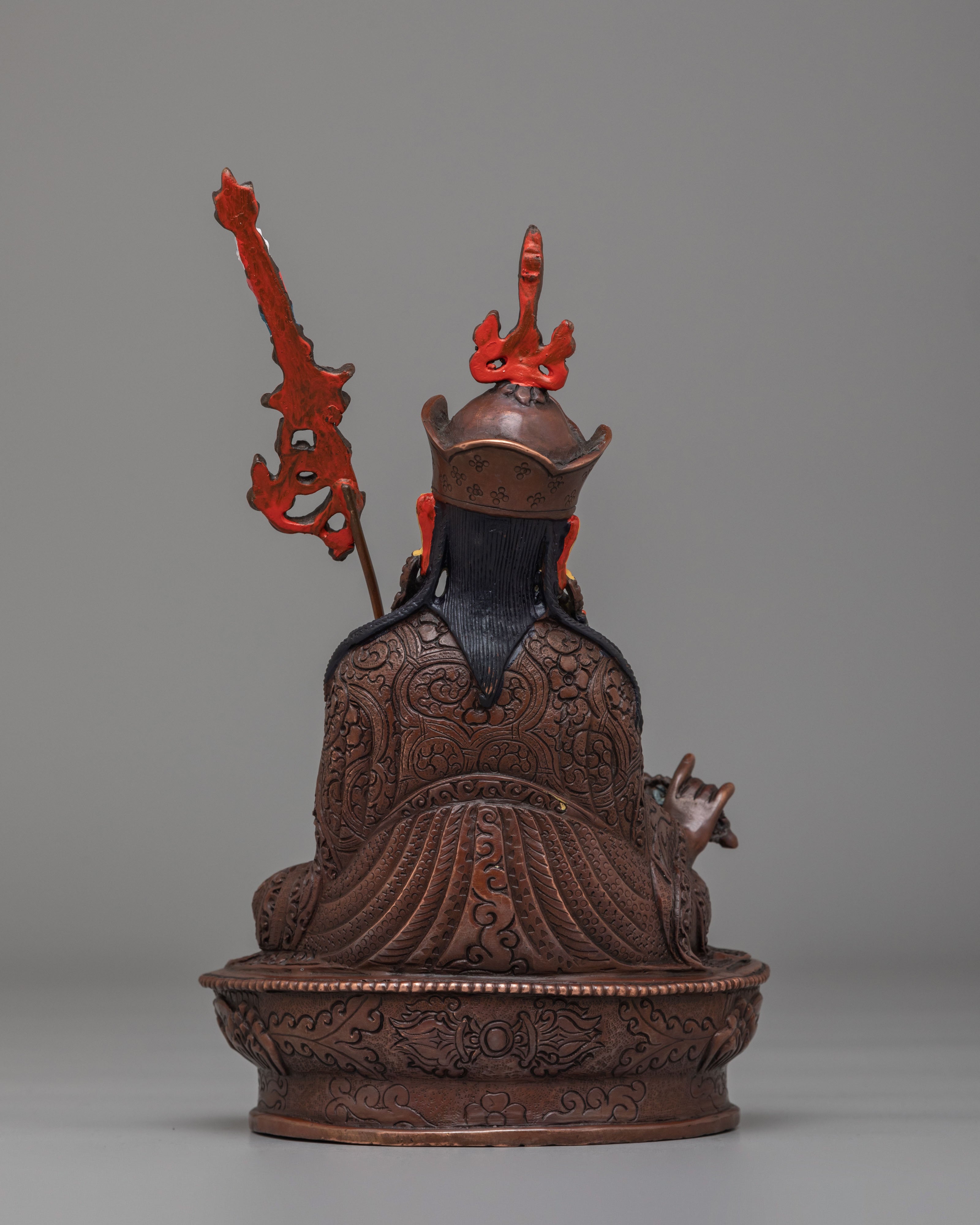 Sacred Padmasambhava Deity Sculpture | Sacred Tibetan Decor