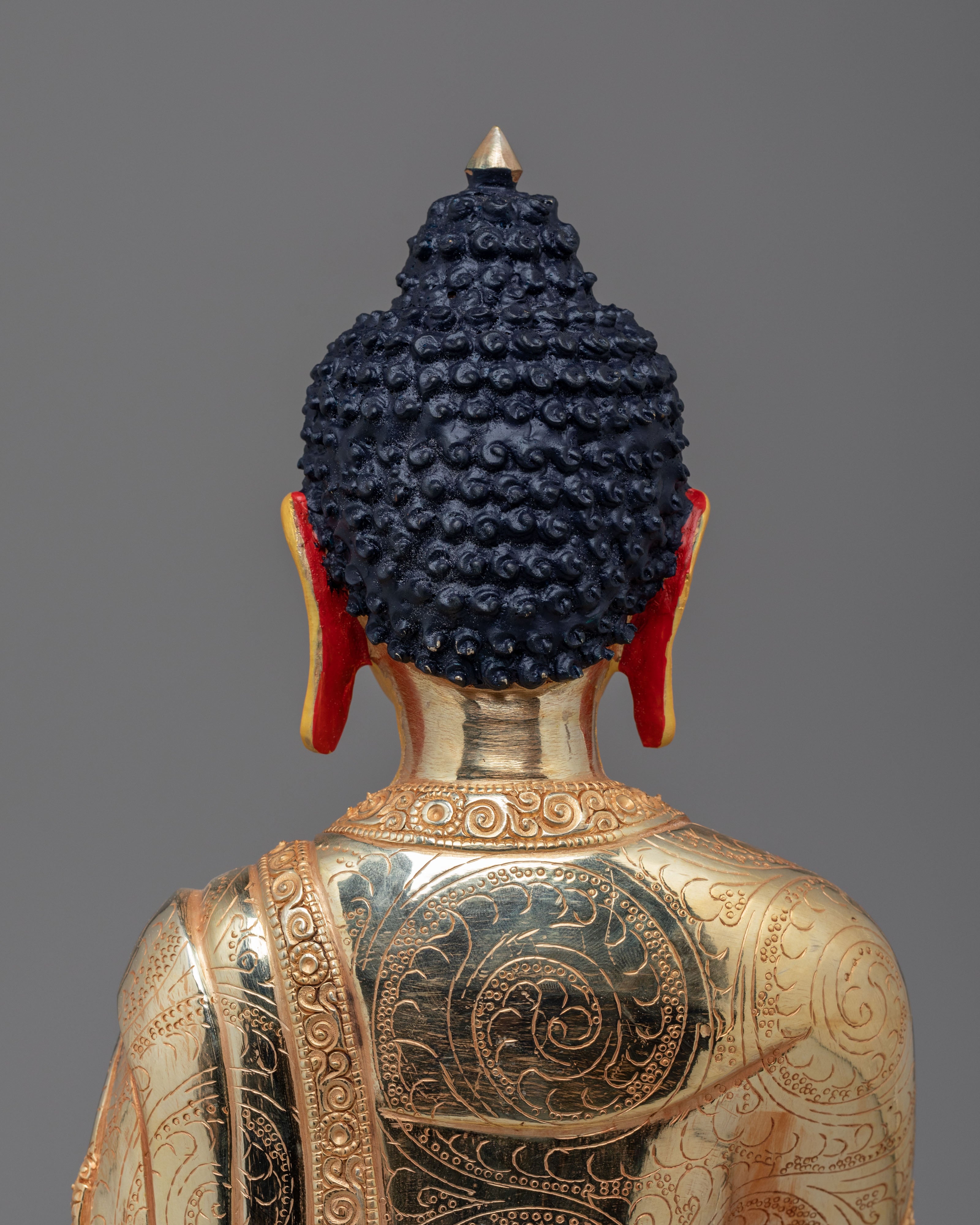Himalayan Altar Buddha Shakyamuni Statue | Symbol of Enlightenment