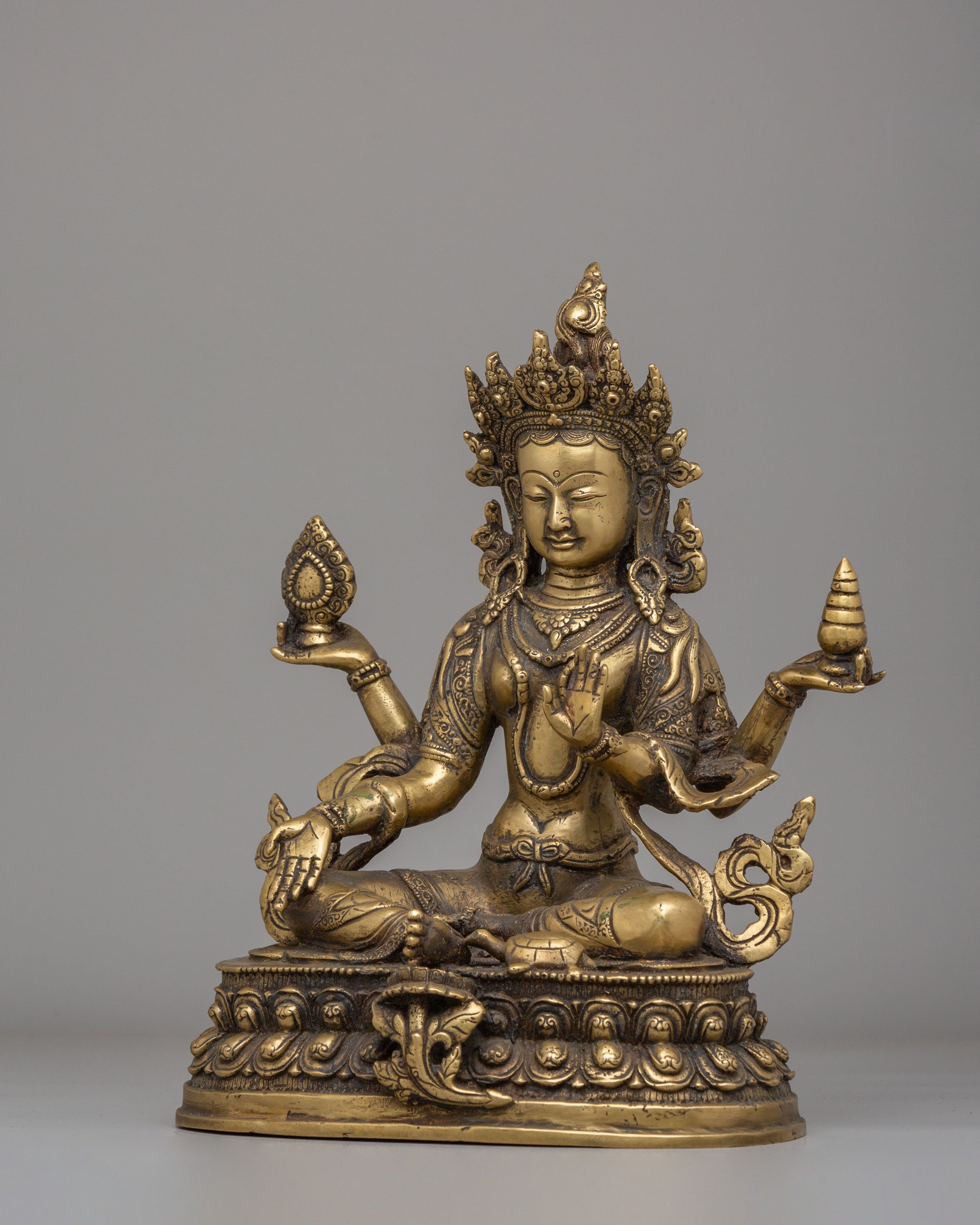 Divine Lakshmi Goddess Statue | Radiant Deity of Abundance