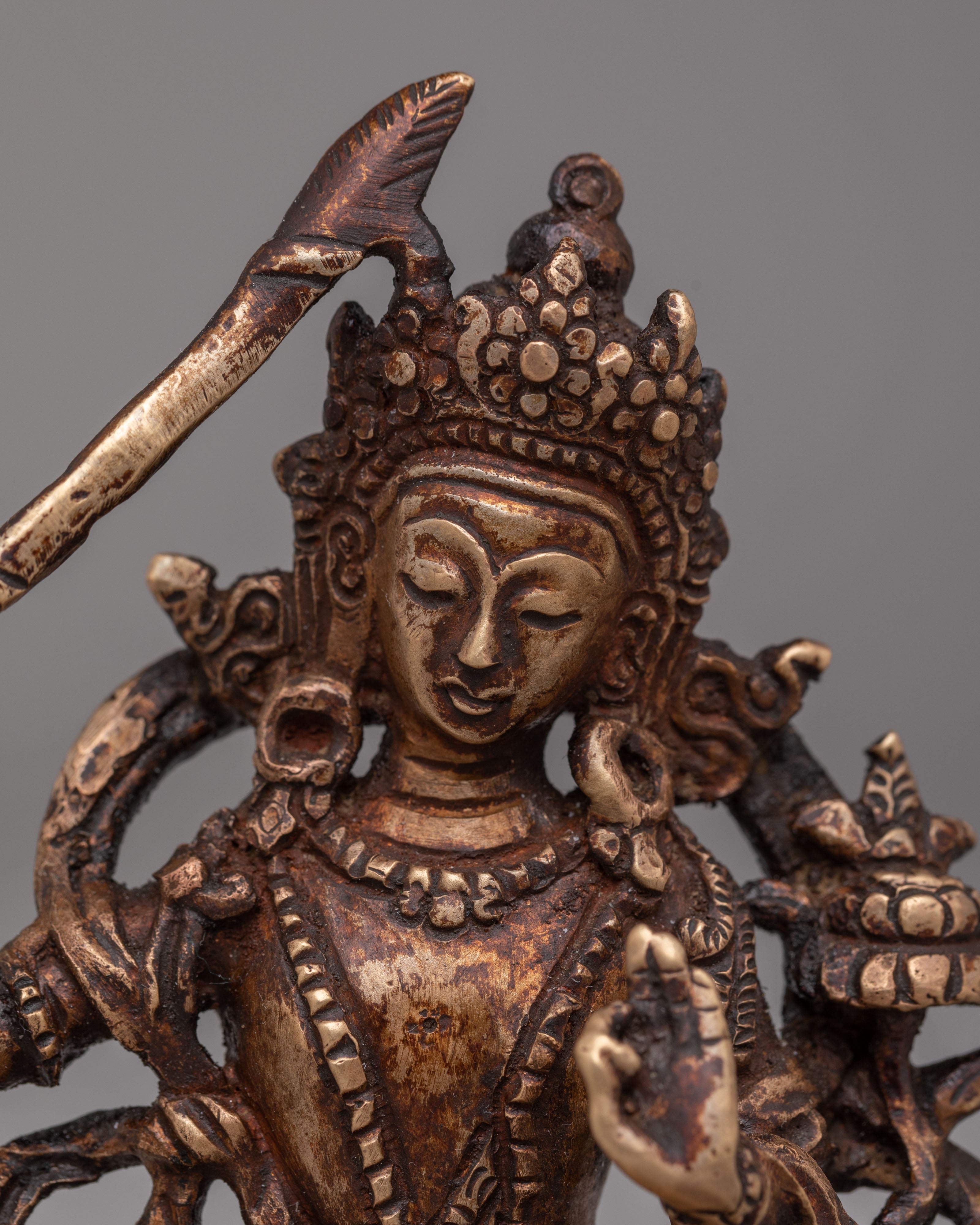 Tibetan Manjushri Deity Statue | Symbol of Wisdom