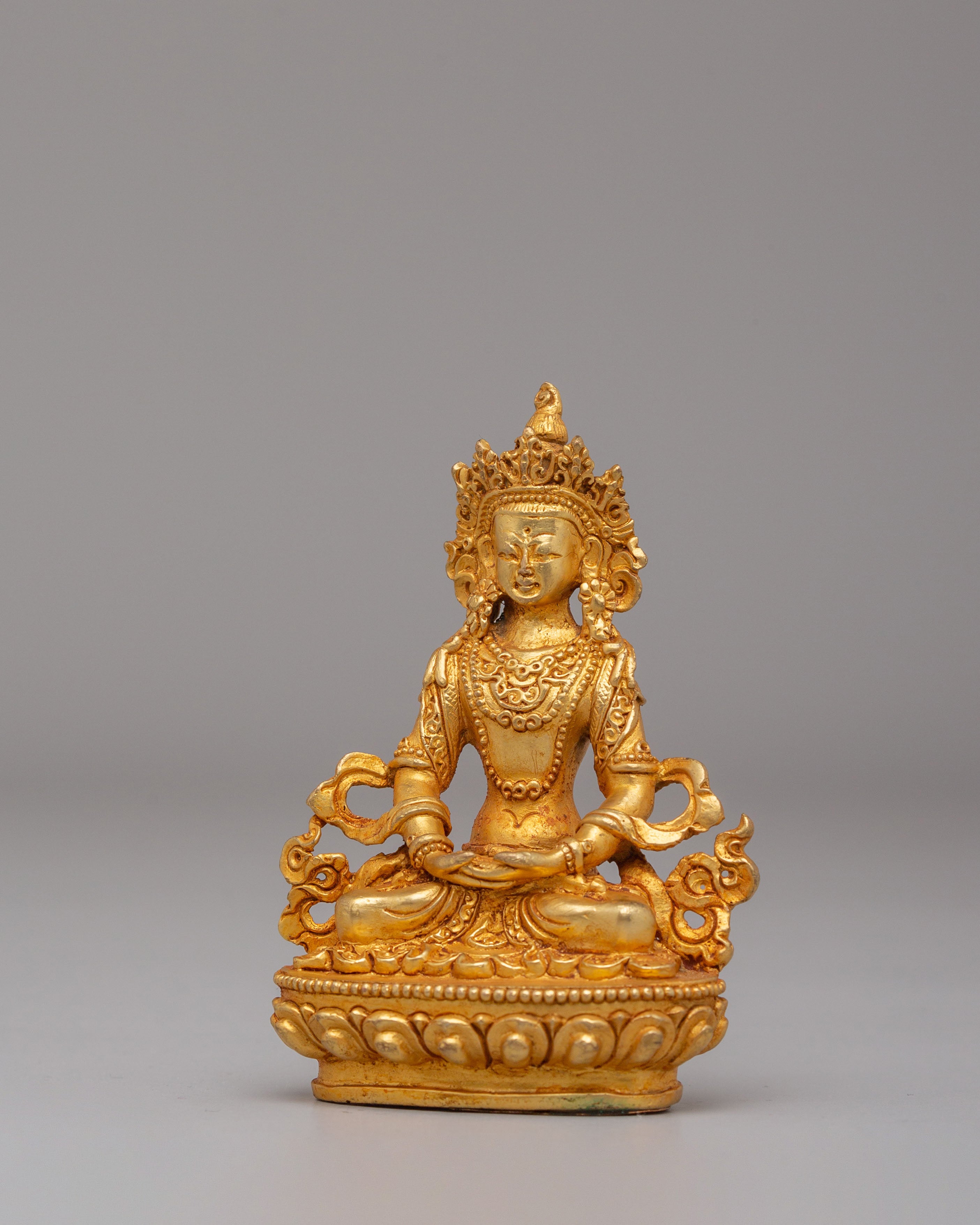 Spiritual Amitayus Altar Statue | Sacred Buddhist Decor