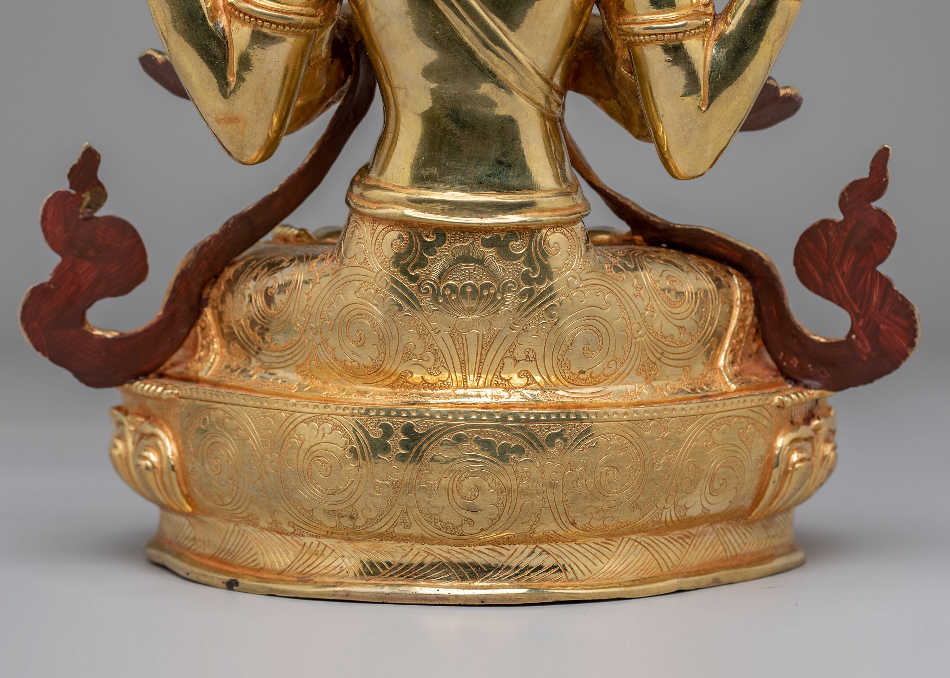Himalayan Chenrezig Figurine | Traditional Tibetan Avalokiteshvara Statue