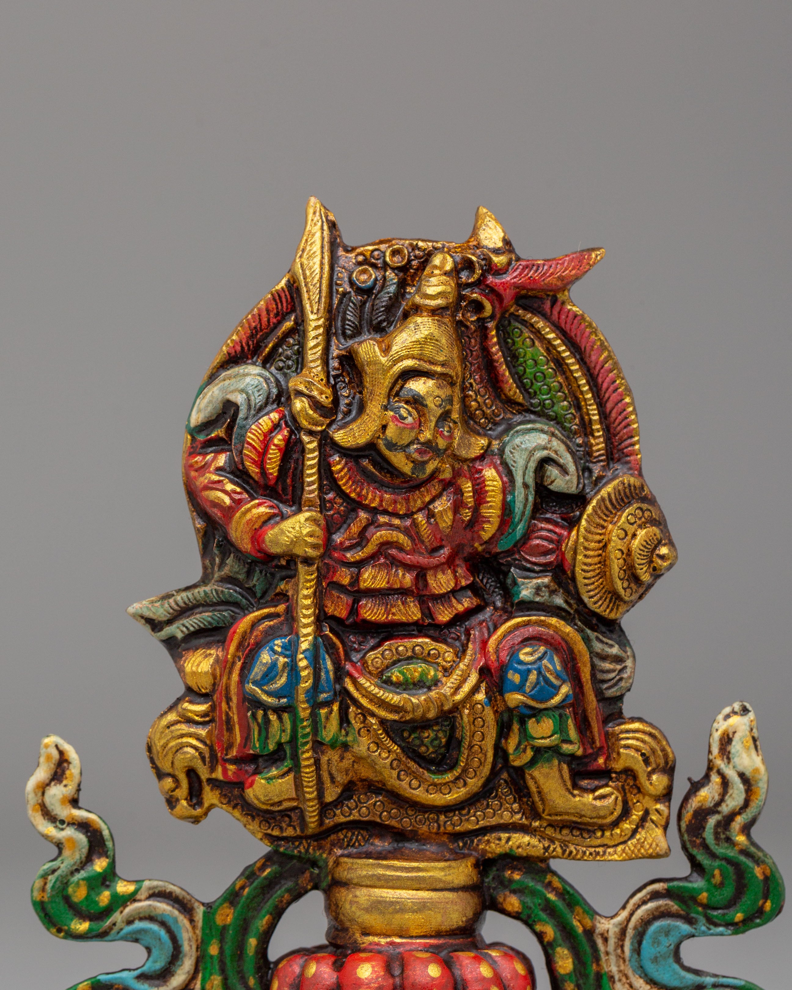 Tibetan King Chakravartin Possessions | Handcrafted Spiritual Decor