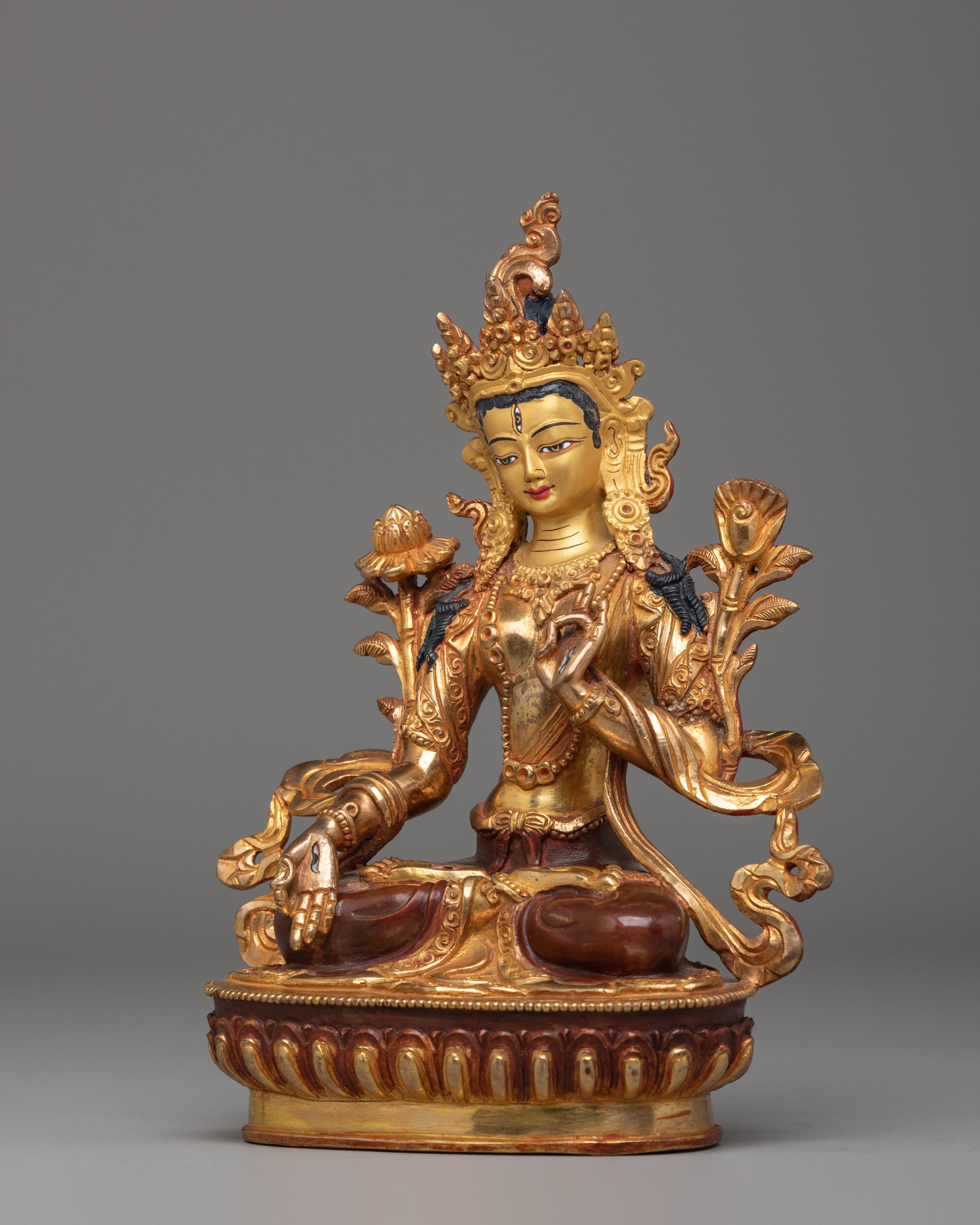 Healing and Longevity White Tara Statue | Himalayan Art