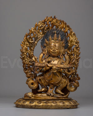 Shakya Mahakala  Statue
