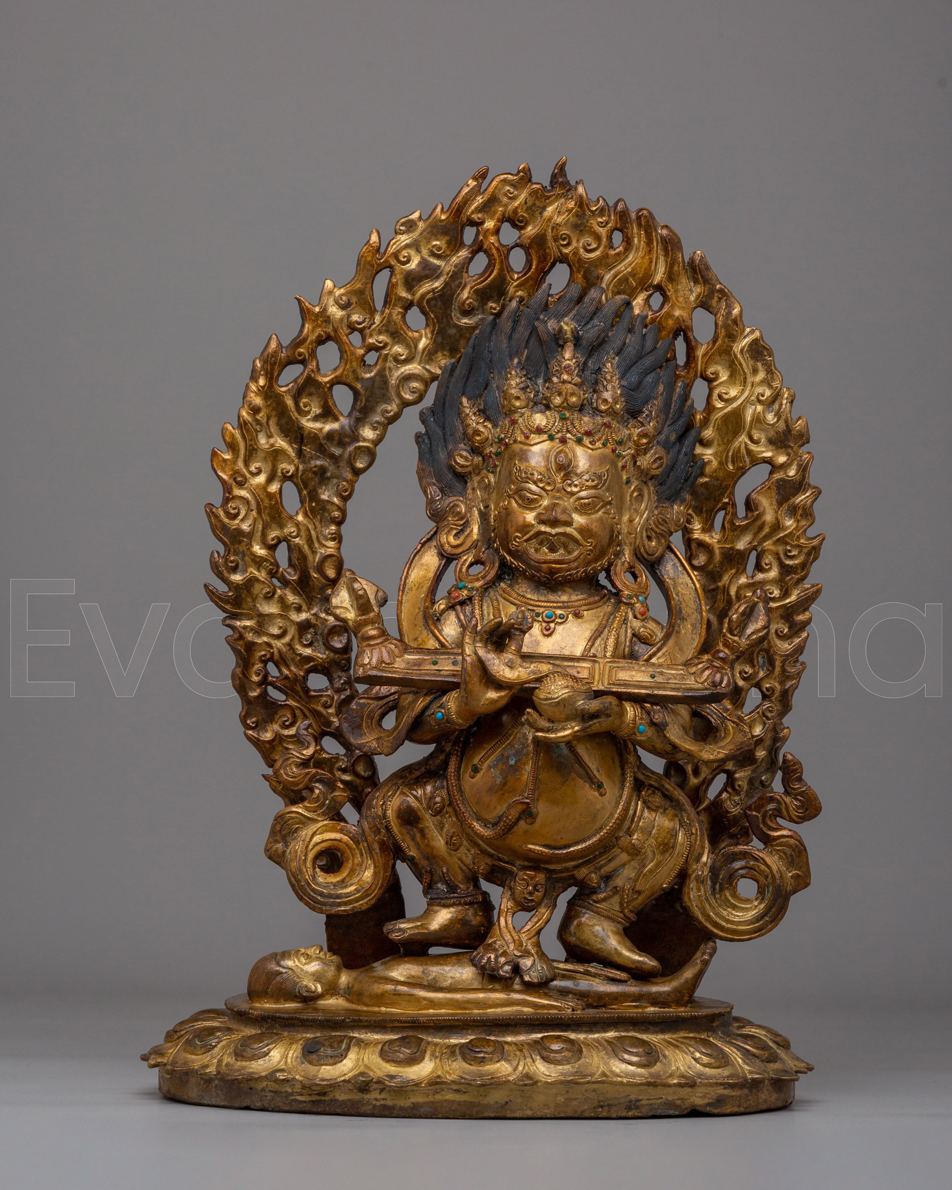  Shakya Mahakala  Statue