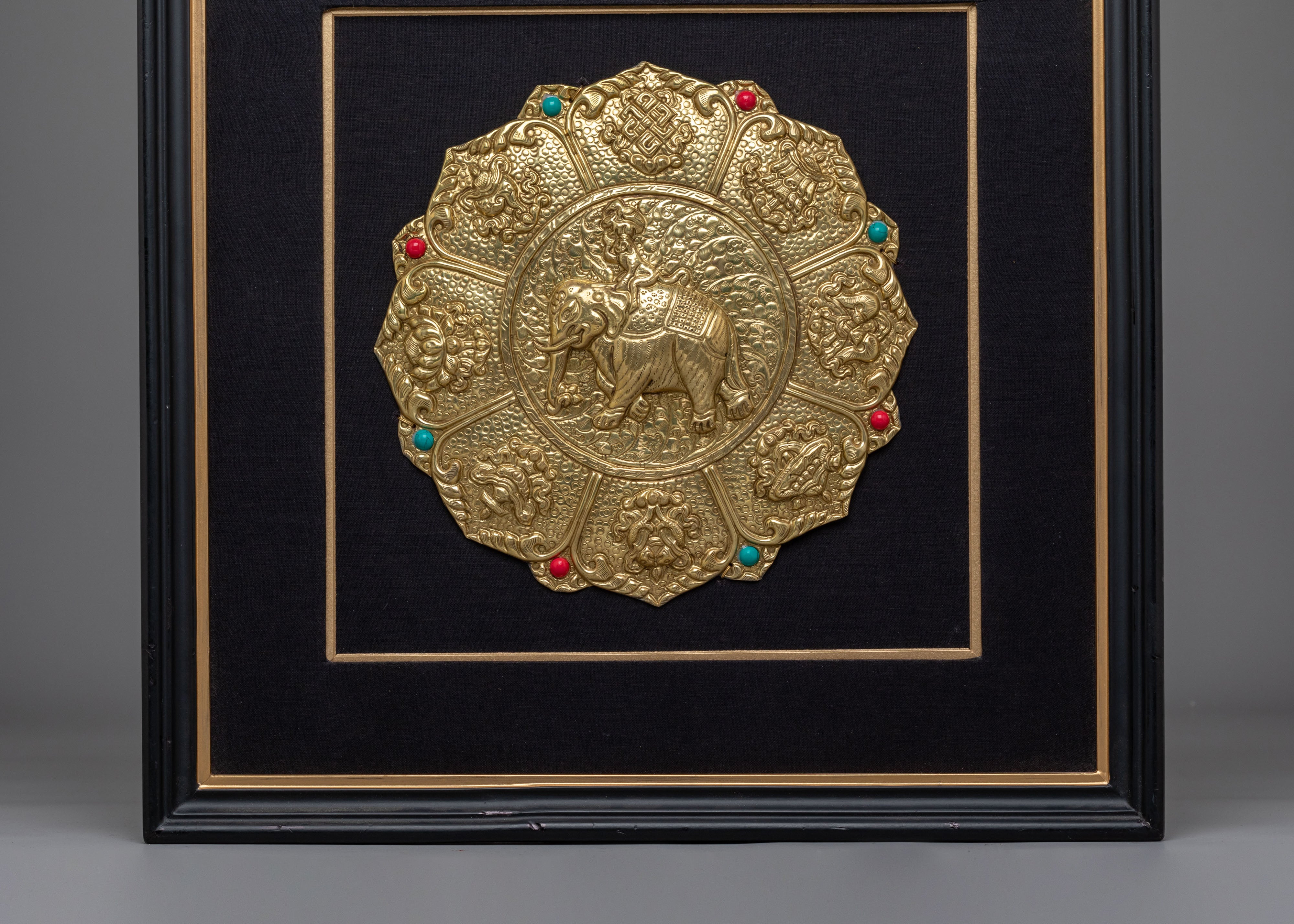 Buddhist Sacred Symbol Wall Hanging | Spiritual Home Decor