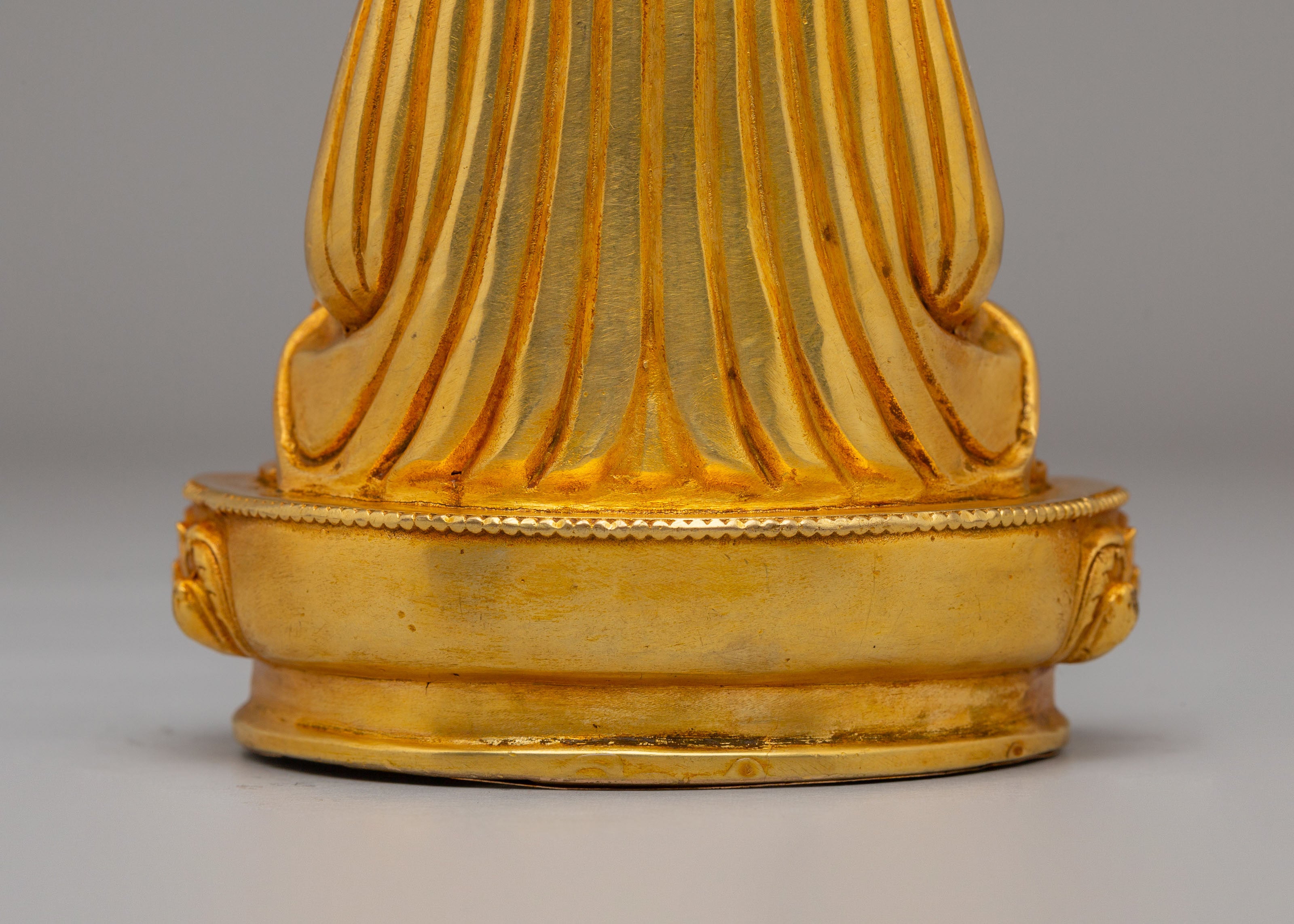 Spiritual Guru Shapdum Sculpture | Tibetan Buddhist Master Statue