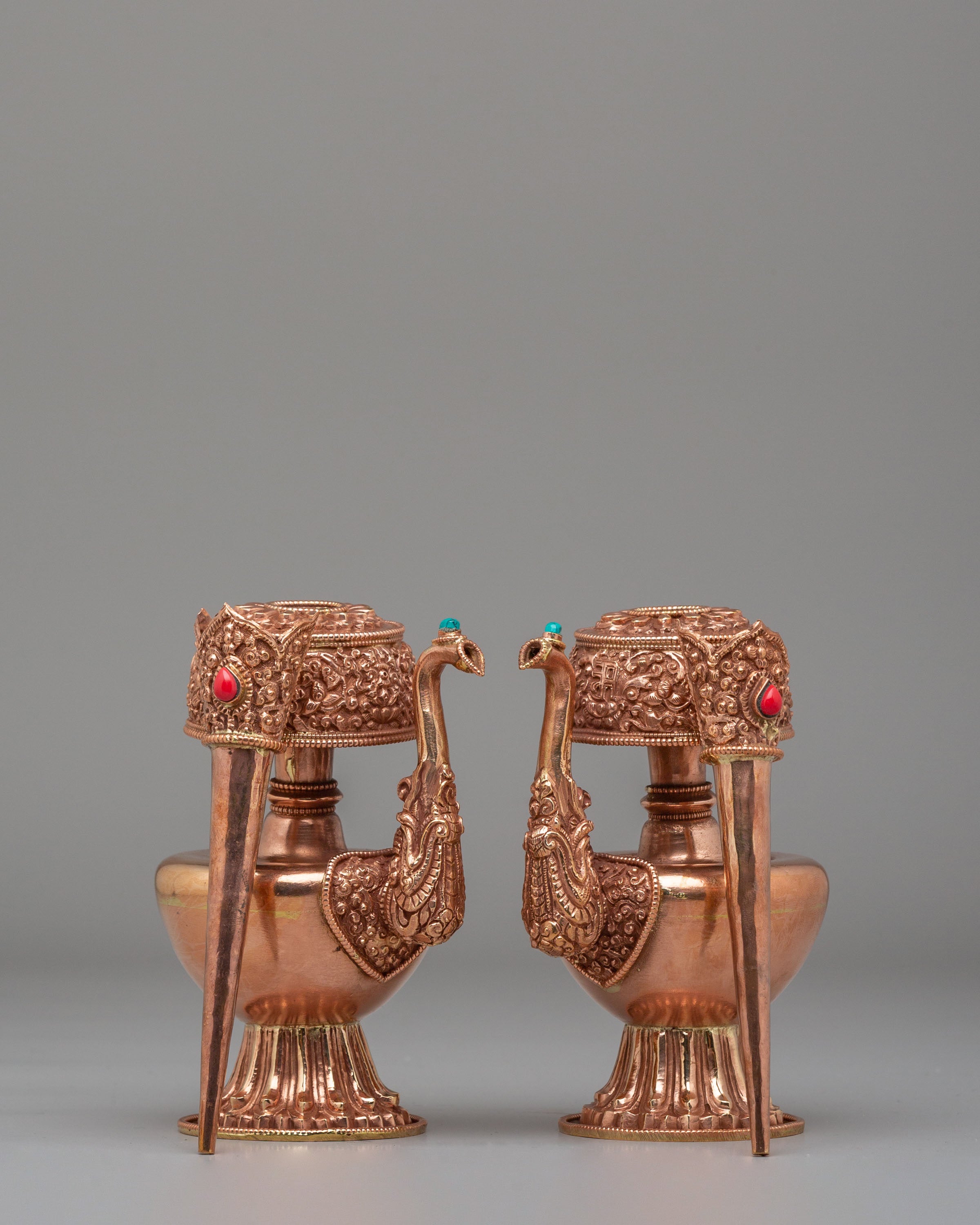 Ceremonial Bhumba Set for Purification Rituals | Traditional Water Offering Vessels