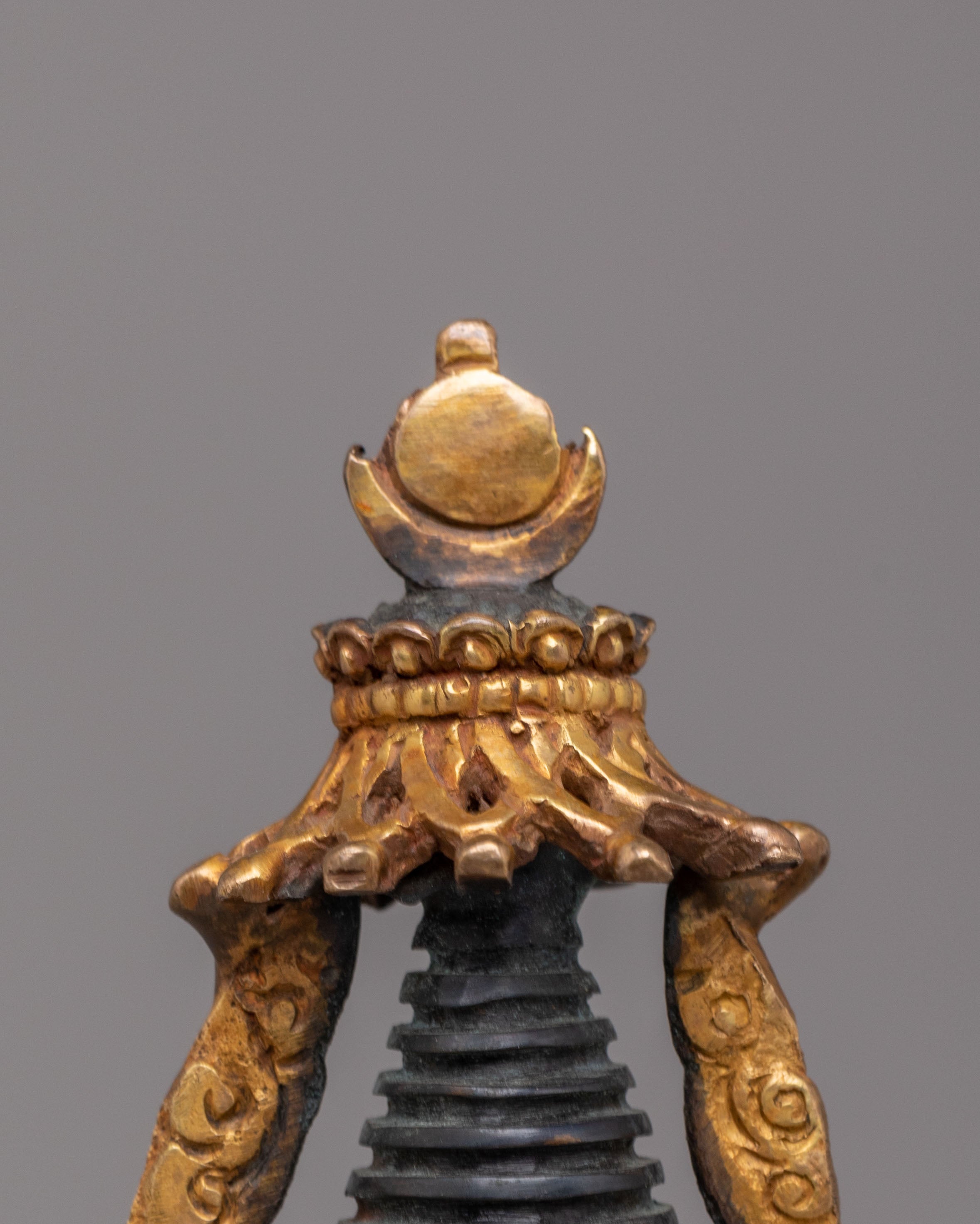 Tibetan Enlightenment Stupa For Altar | Buddhist Shrine Decor
