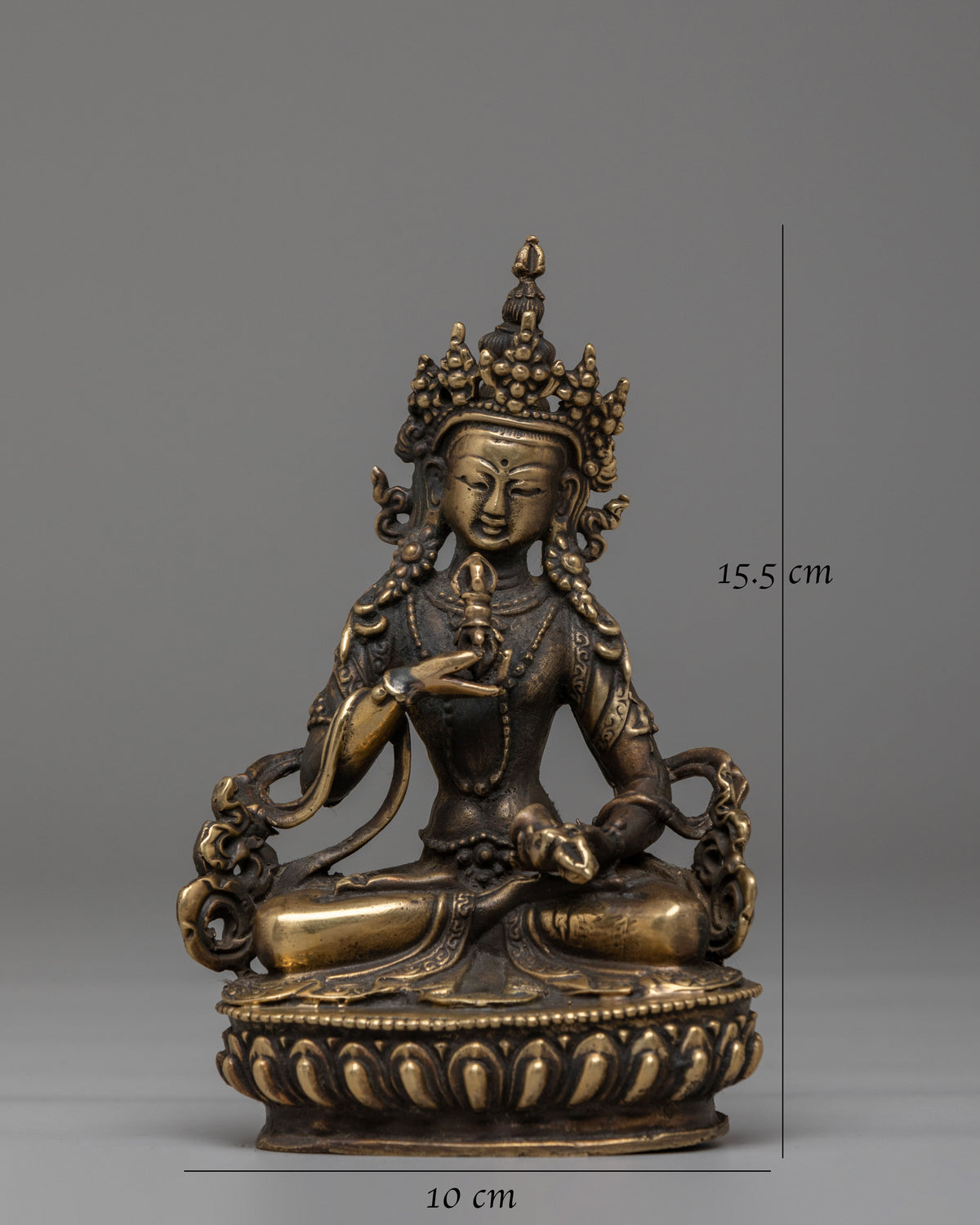 Tibetan Vajrasattva Purification Statue | Handcrafted Buddhist Art