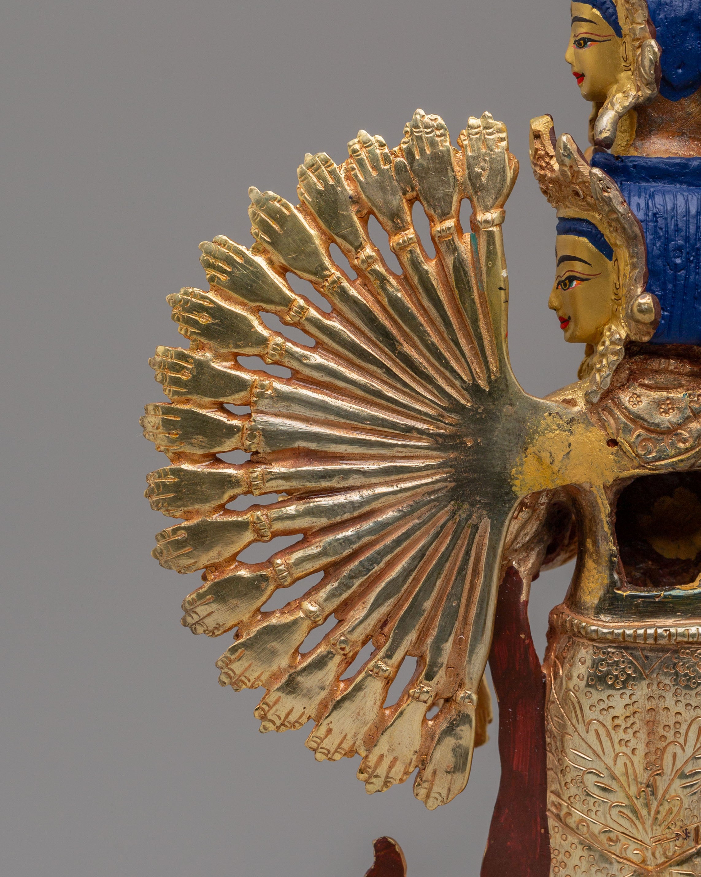 1000 Armed Chenrezig Deity Statue | Avalokiteshvara Buddhist Deity