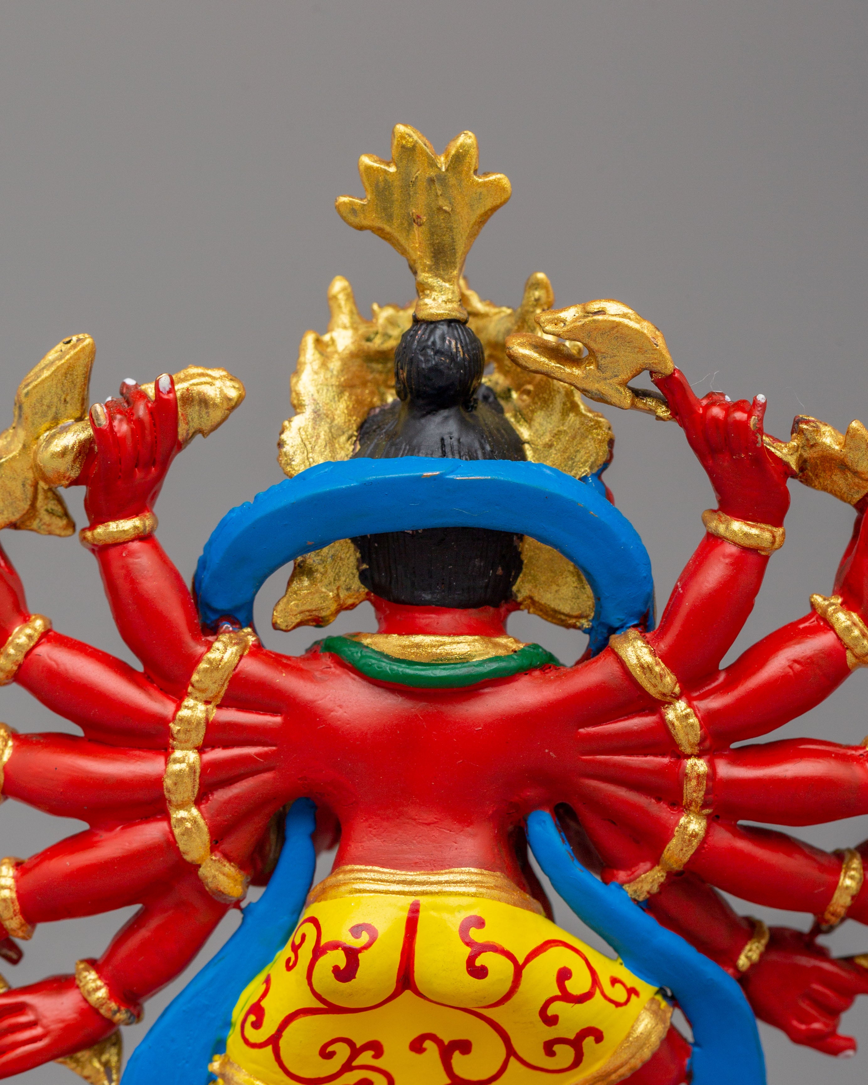 Traditional Ganpati Statue | Hindu Deity Figurine for Home Temple