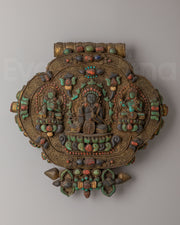 White Tara Ghau Box Locket 