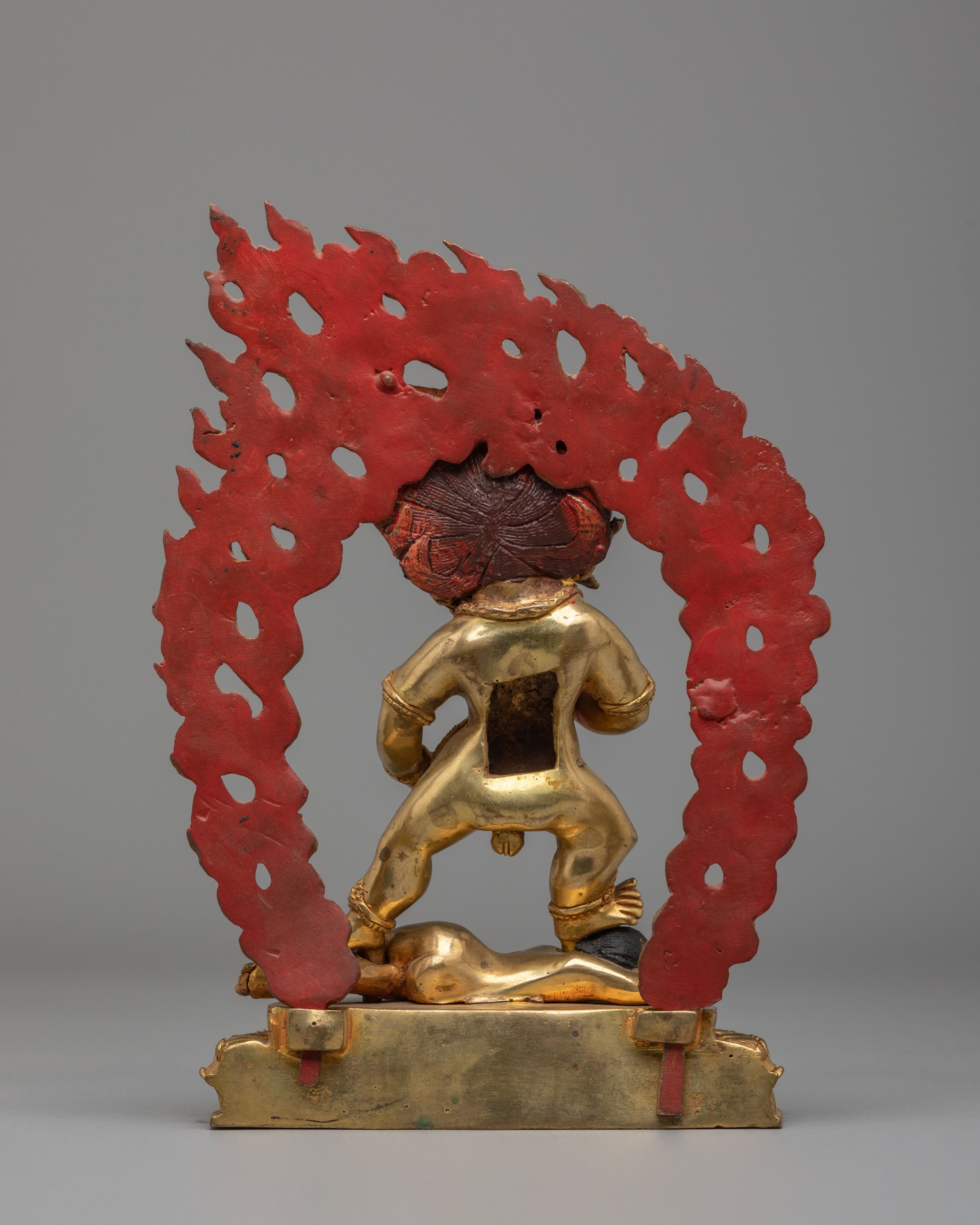 Tibetan Black Dzambhala Deity Statue | Symbol of Wealth and Prosperity
