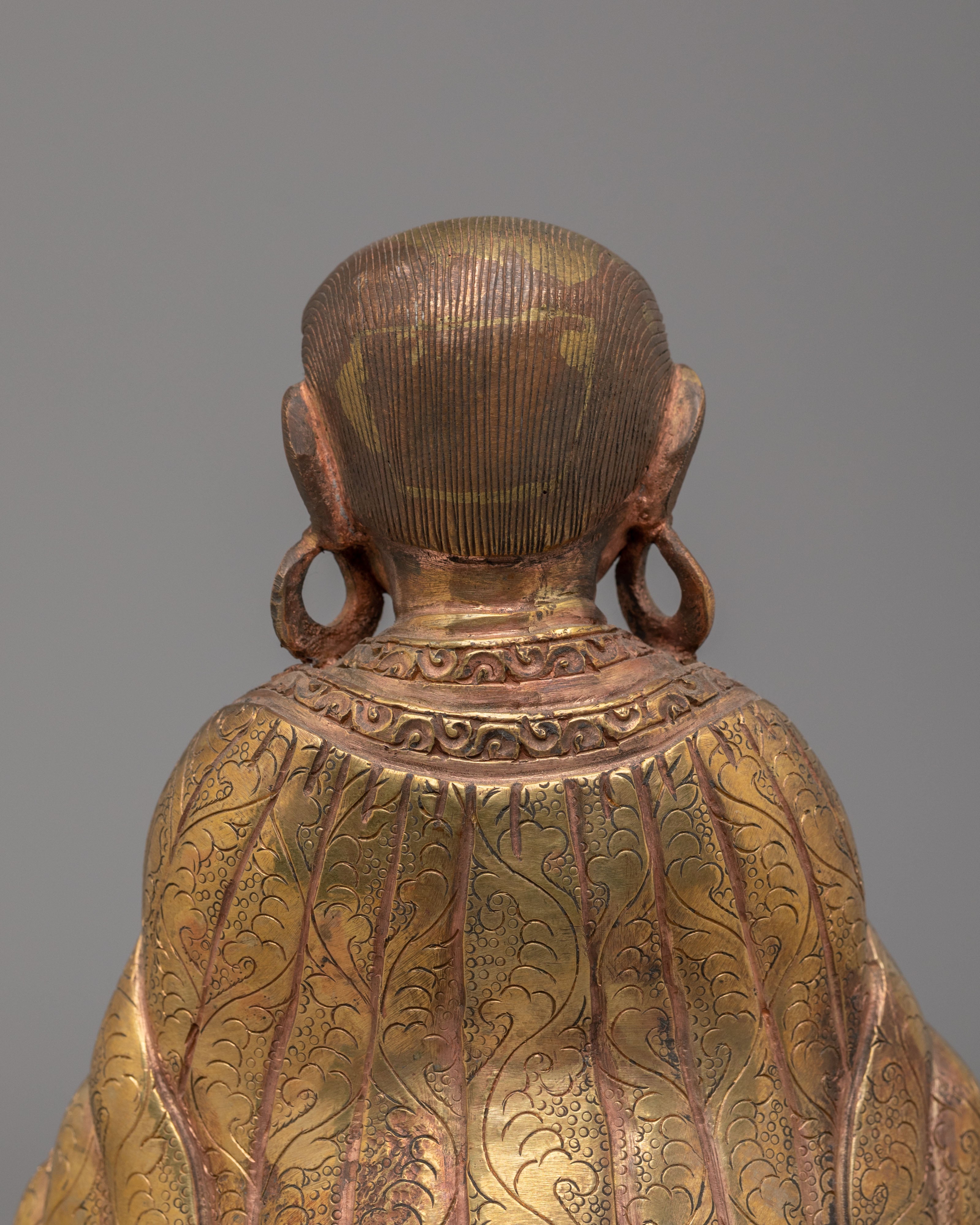 Handmade Marpha Statue | Buddhist Guru Altar Sculpture