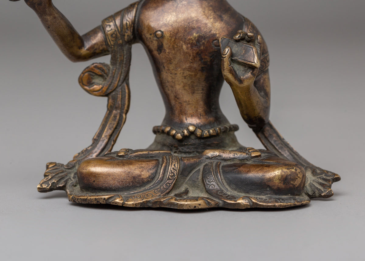 Manjushri Statue Bodhisattva Of Wisdom | Symbol Of Transcendent Wisdom