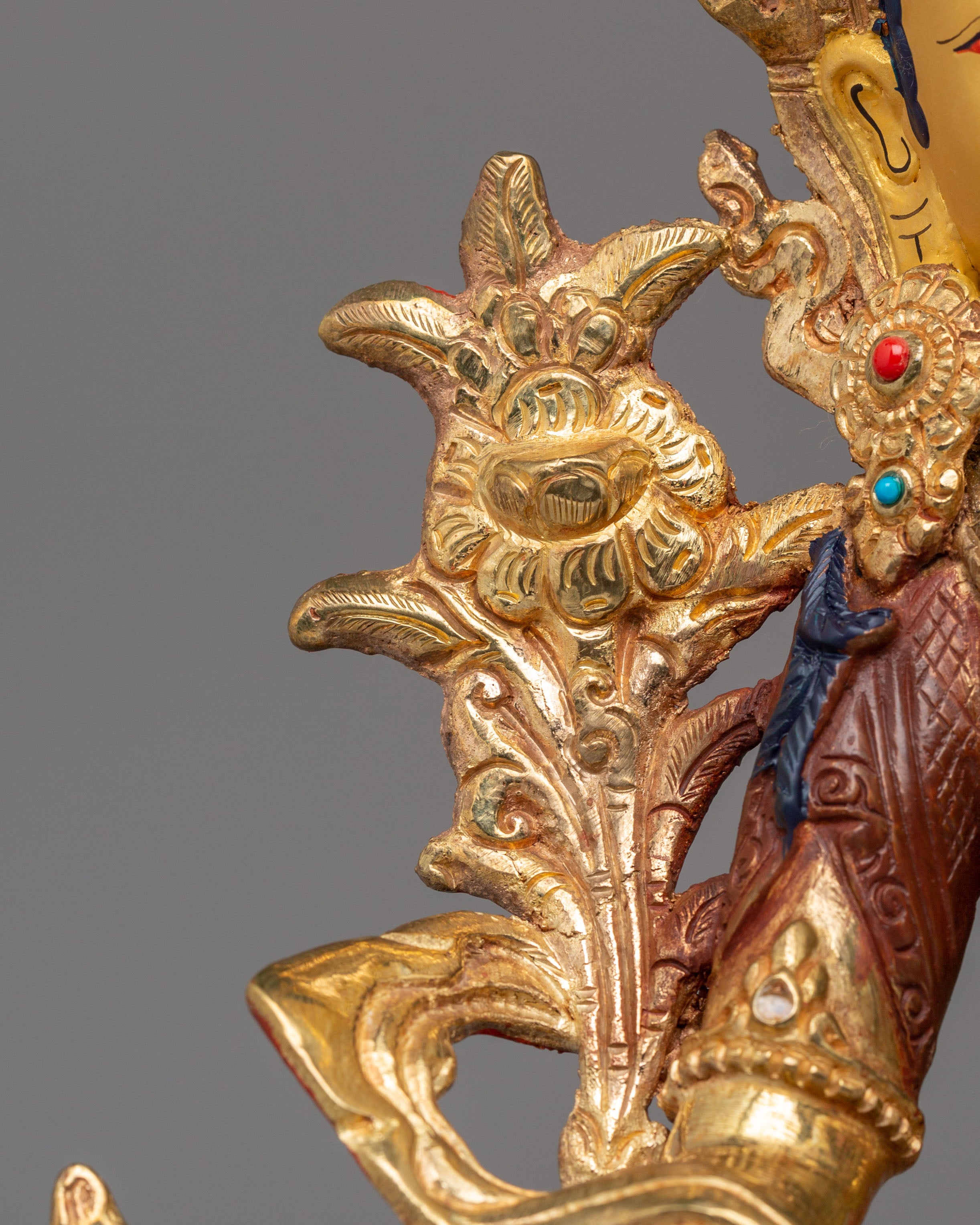 Handmade Traditional  White Tara Artwork | Goddess of Compassion