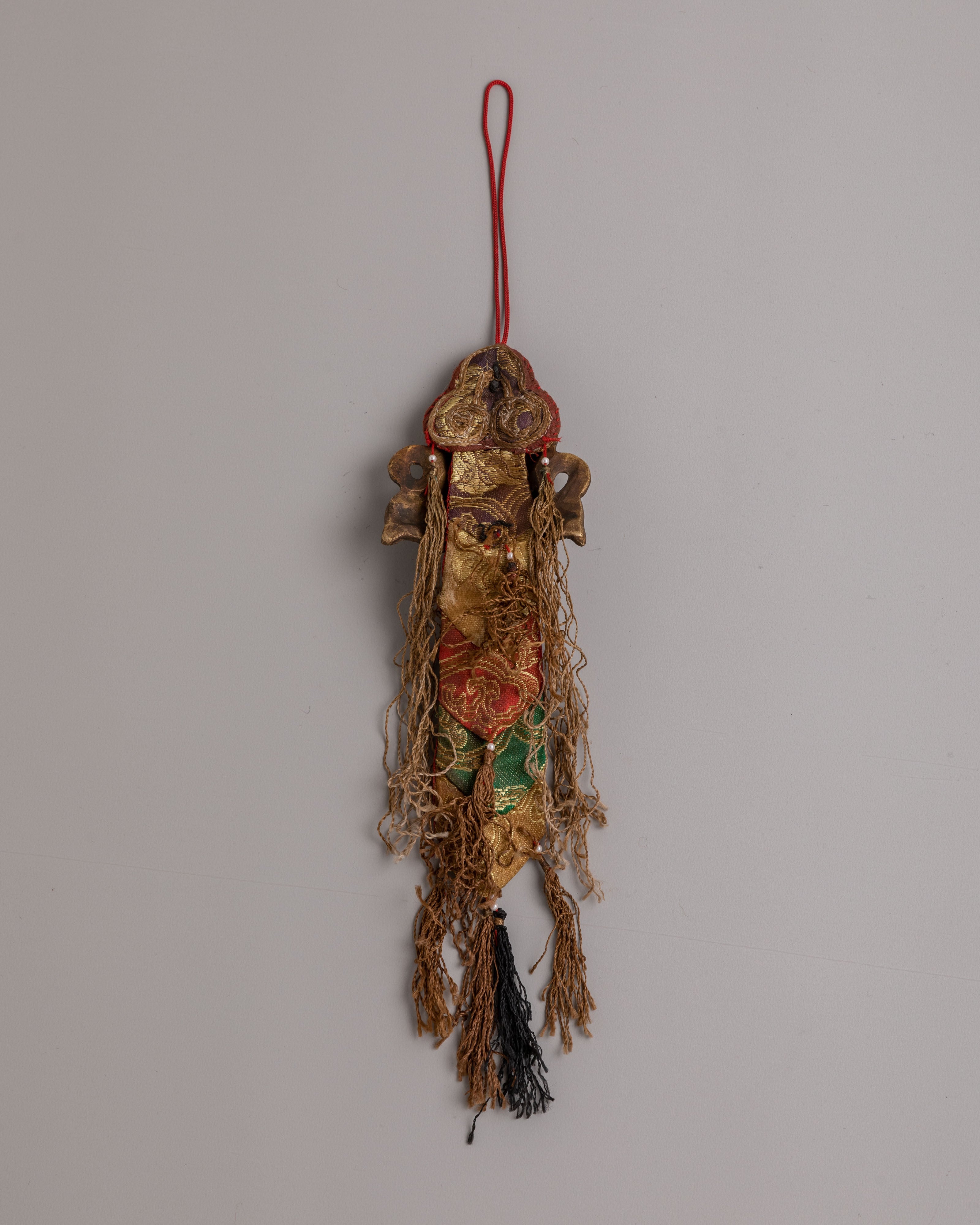 Cheppu Wall Hanging | Traditional Tibetan Brass Ornament