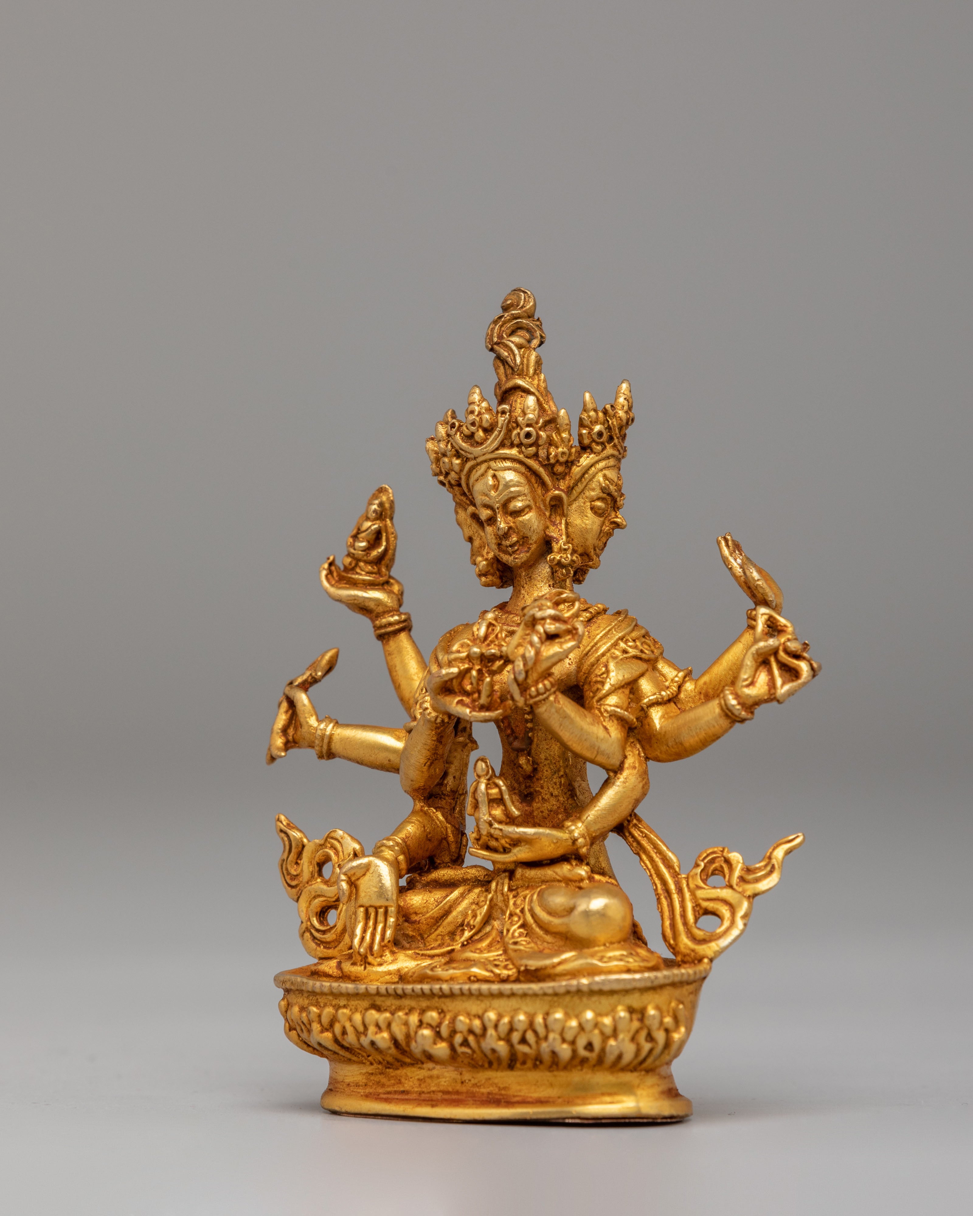 Buddhist Protective Goddess Namgyalma Statue | Buddhist Deity Figurine