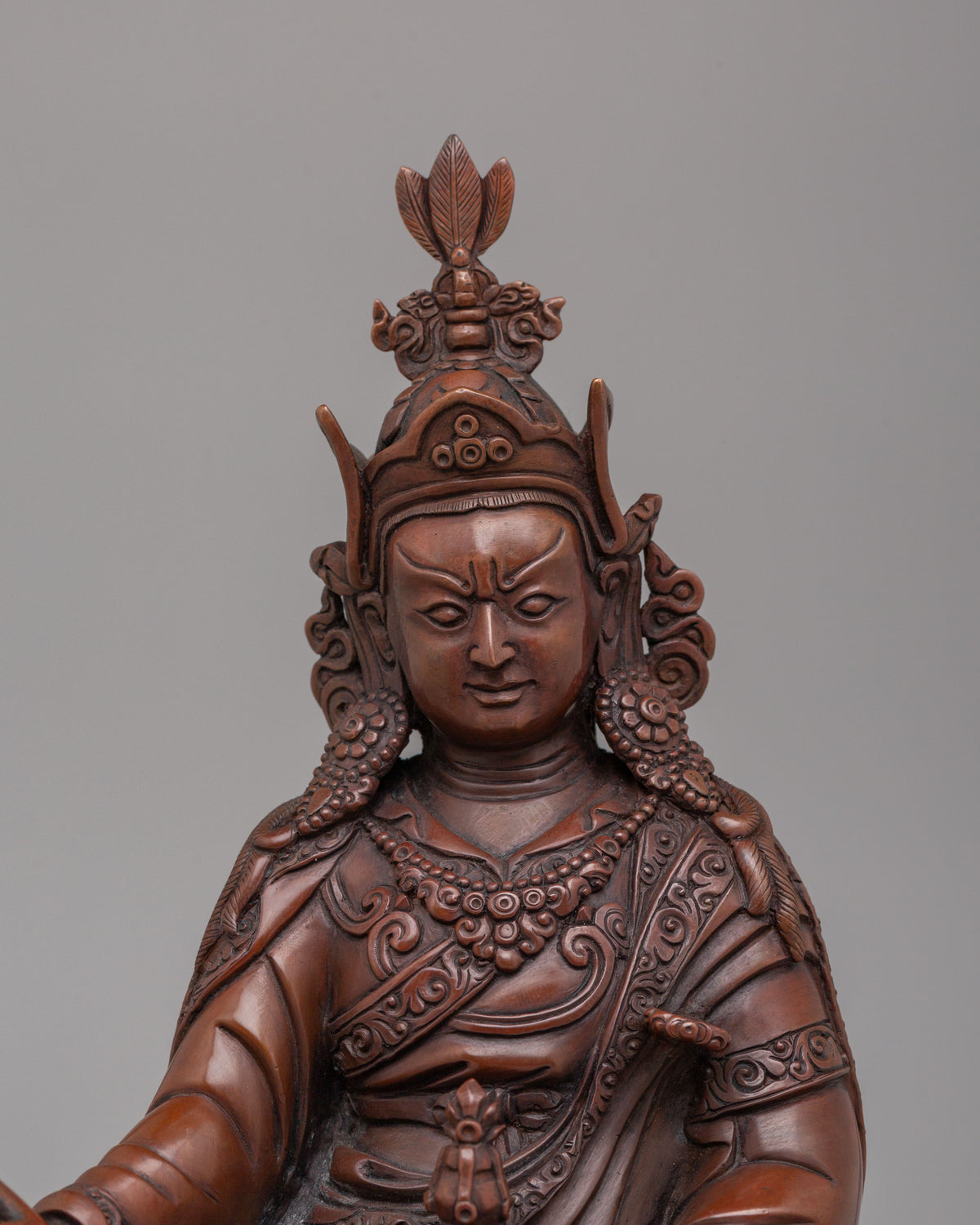 Himalayan Padmasambhava Sculpture | Statue for Dharma Decor