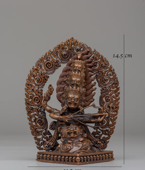 Handmade Rahula Statue | Symbol of Protection and Strength