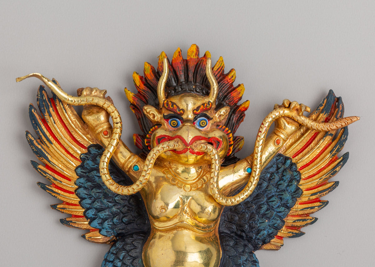 Spiritual Garuda Wall Hanging | Decorative Artwork for Home & Office