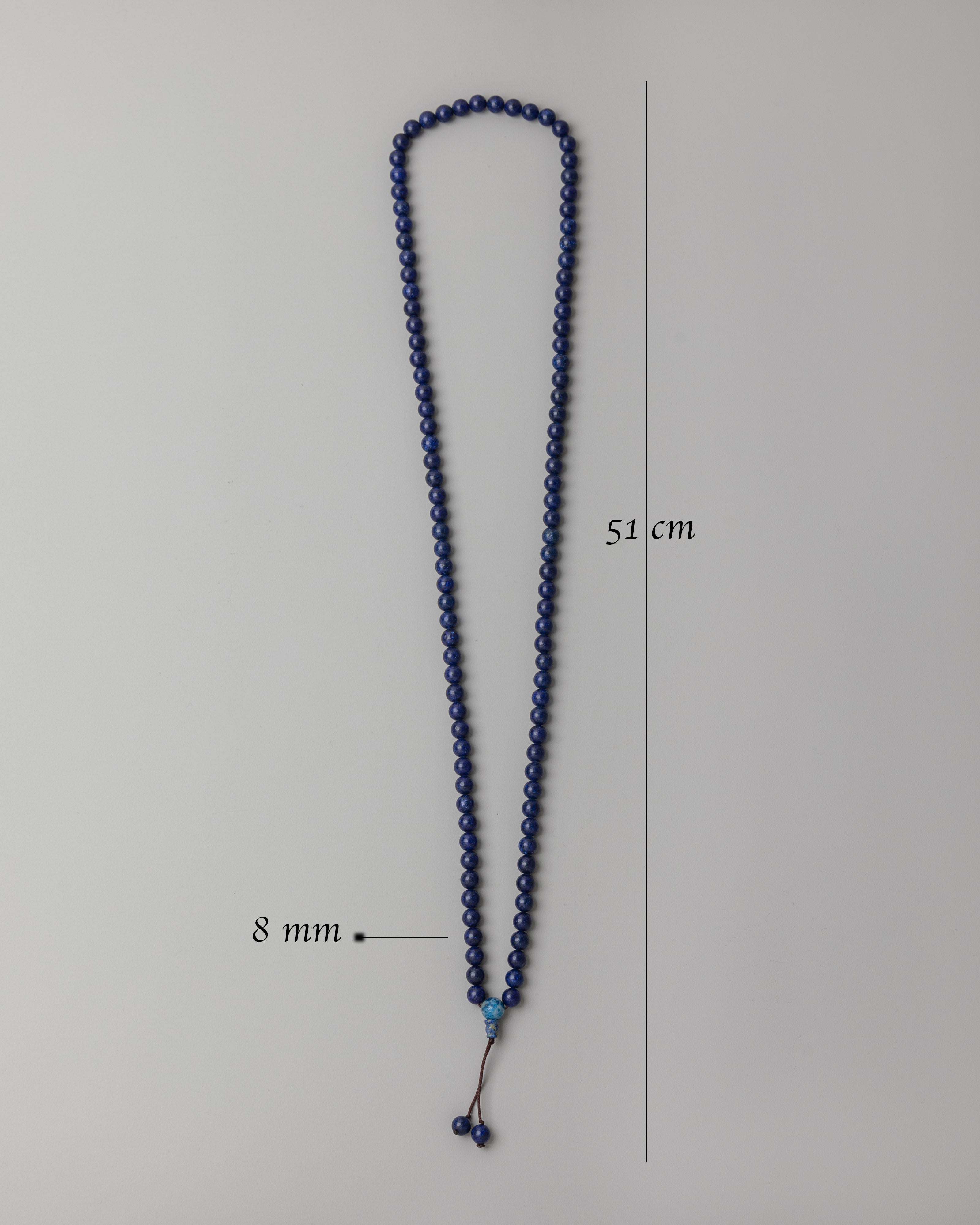 Handcrafted Prayer Mala | Tibetan Buddhist Beads for Meditation