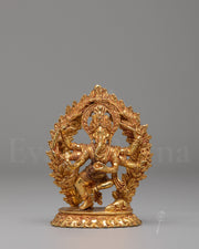 Machine-Made Ganesh Figurine