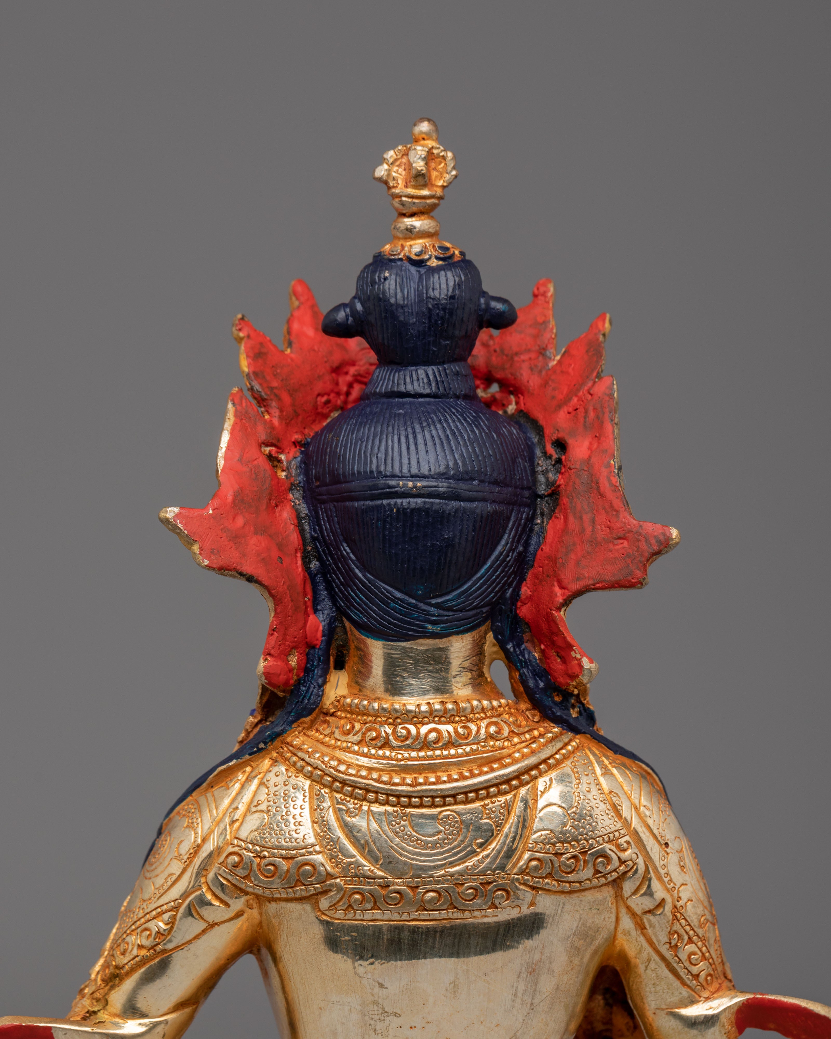 Traditional Vajrasattva Altar Sculpture | Purification Buddha Statue