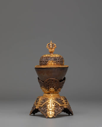 Tibetan Buddhist Kapala for Ceremonies