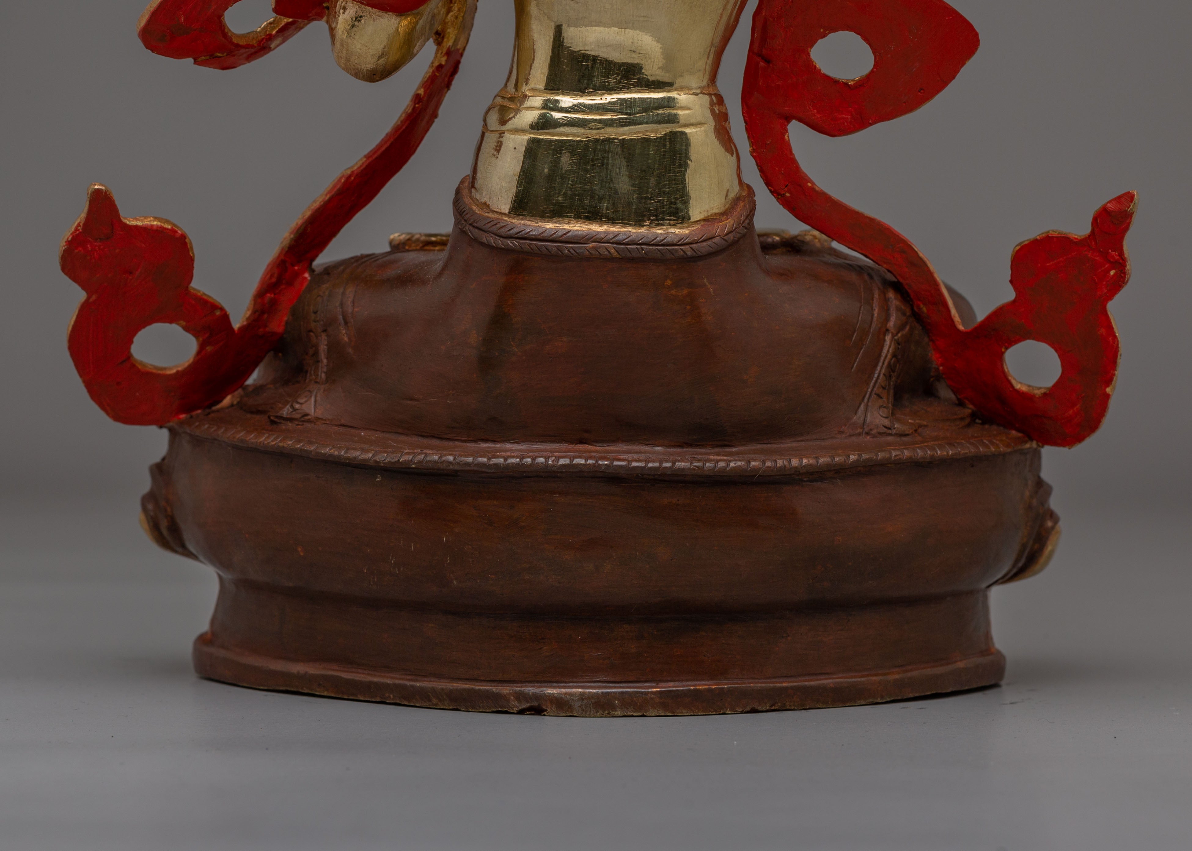 Traditional Manjushri Wisdom Deity Statue | Handcrafted Artwork for Spiritual Harmony