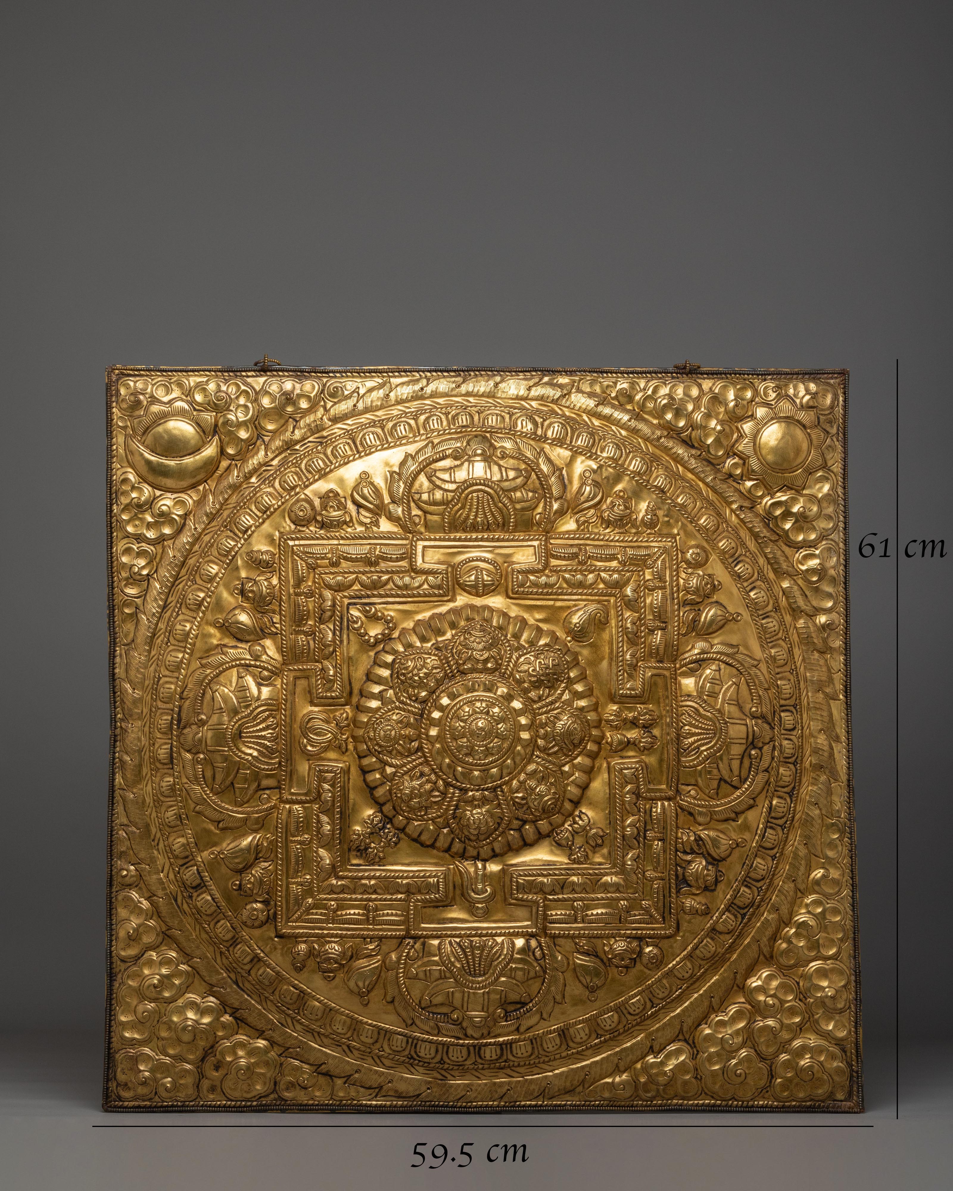 Astamangala Wall Hanging | Traditional Buddhist Sacred Decor