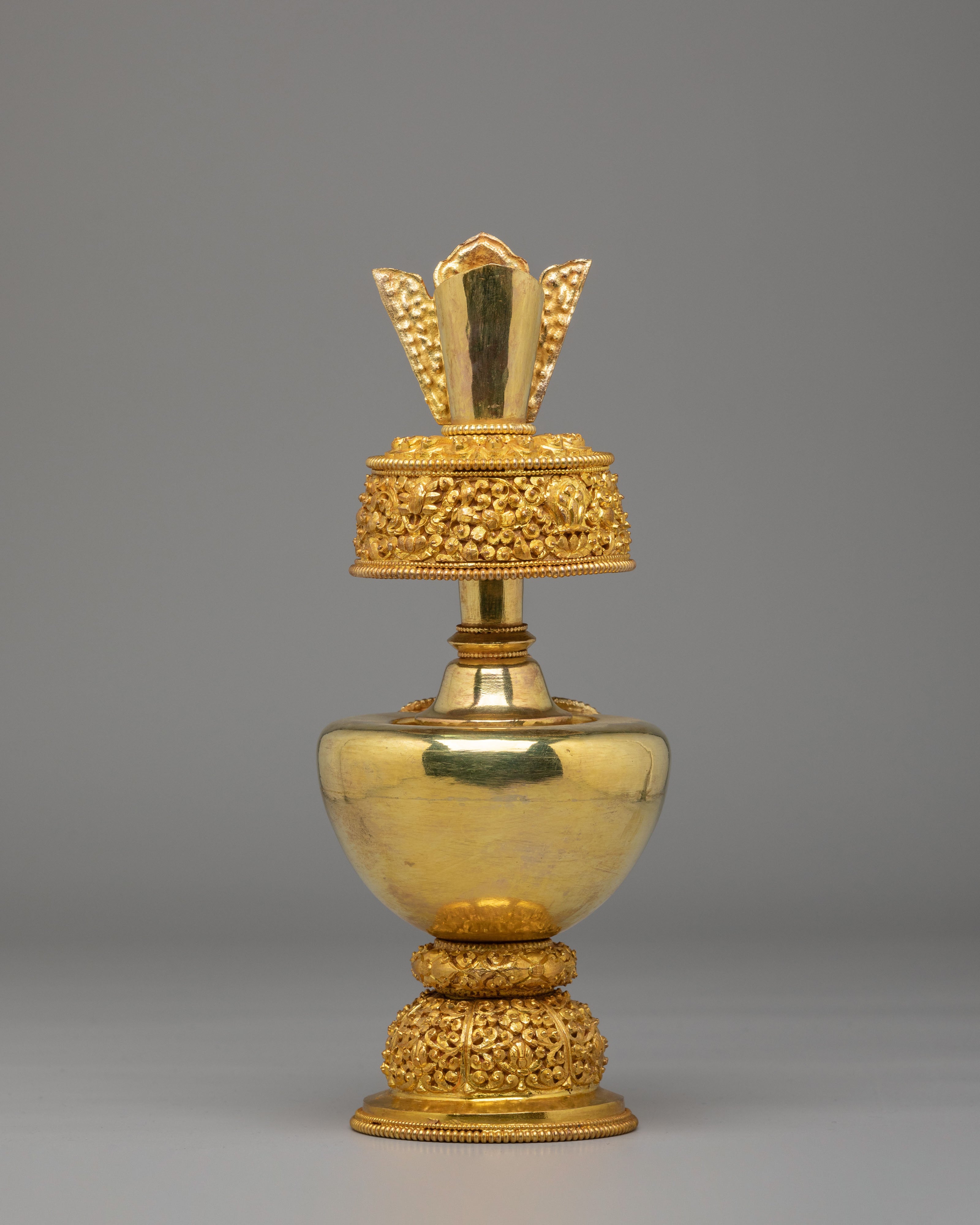 Bhumba Ritual Vessel | Buddhist Puja Meditation Sacred Offering Vase