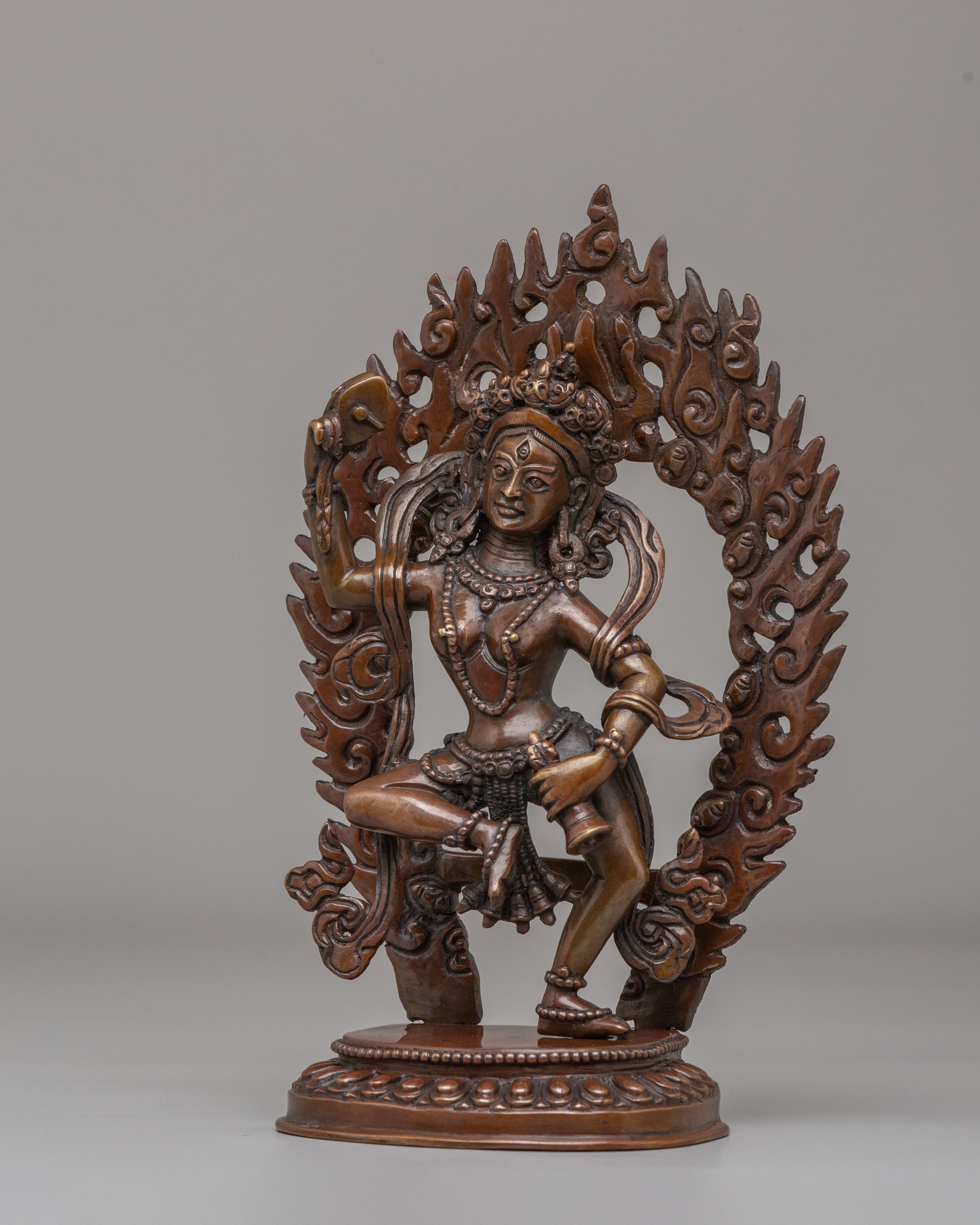 Himalayan Machig Labdron Statue | Tibetan Chod Practice Sculpture