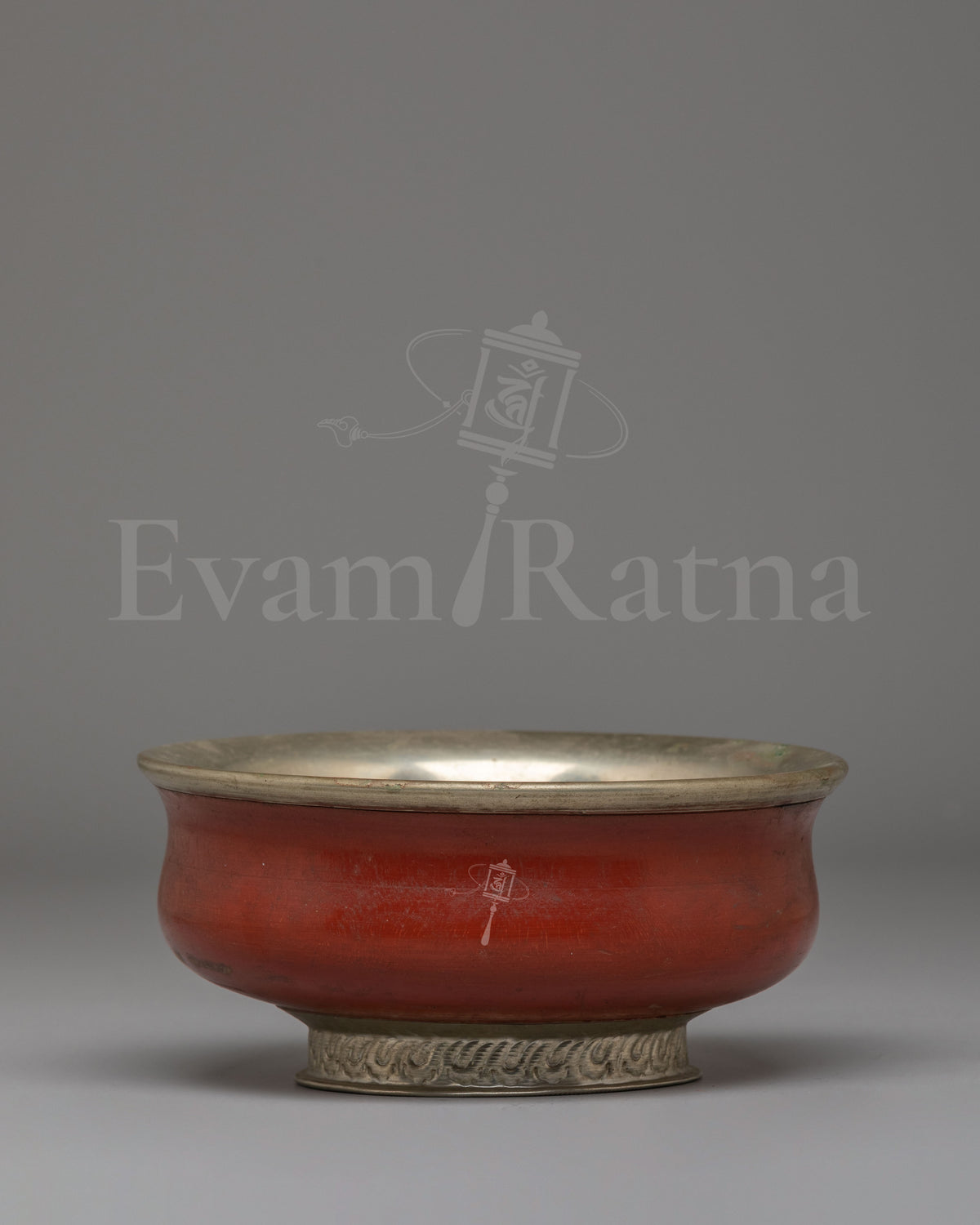 Sacred Tibetan Ritual Offering Bowl | Spiritual Decor for Meditation