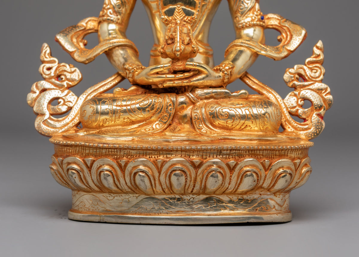 Tibetan Longevity Buddha Amitayus Statue | Symbol of Infinite Life
