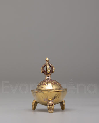 Tibetan Skull Cup Bowl