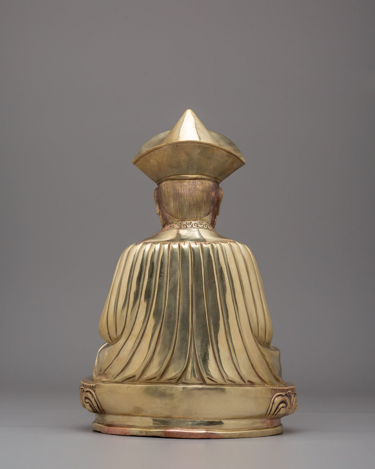 Handcrafted Tibetan Guru Shapdum Statue | Spiritual Enlightenment Decor