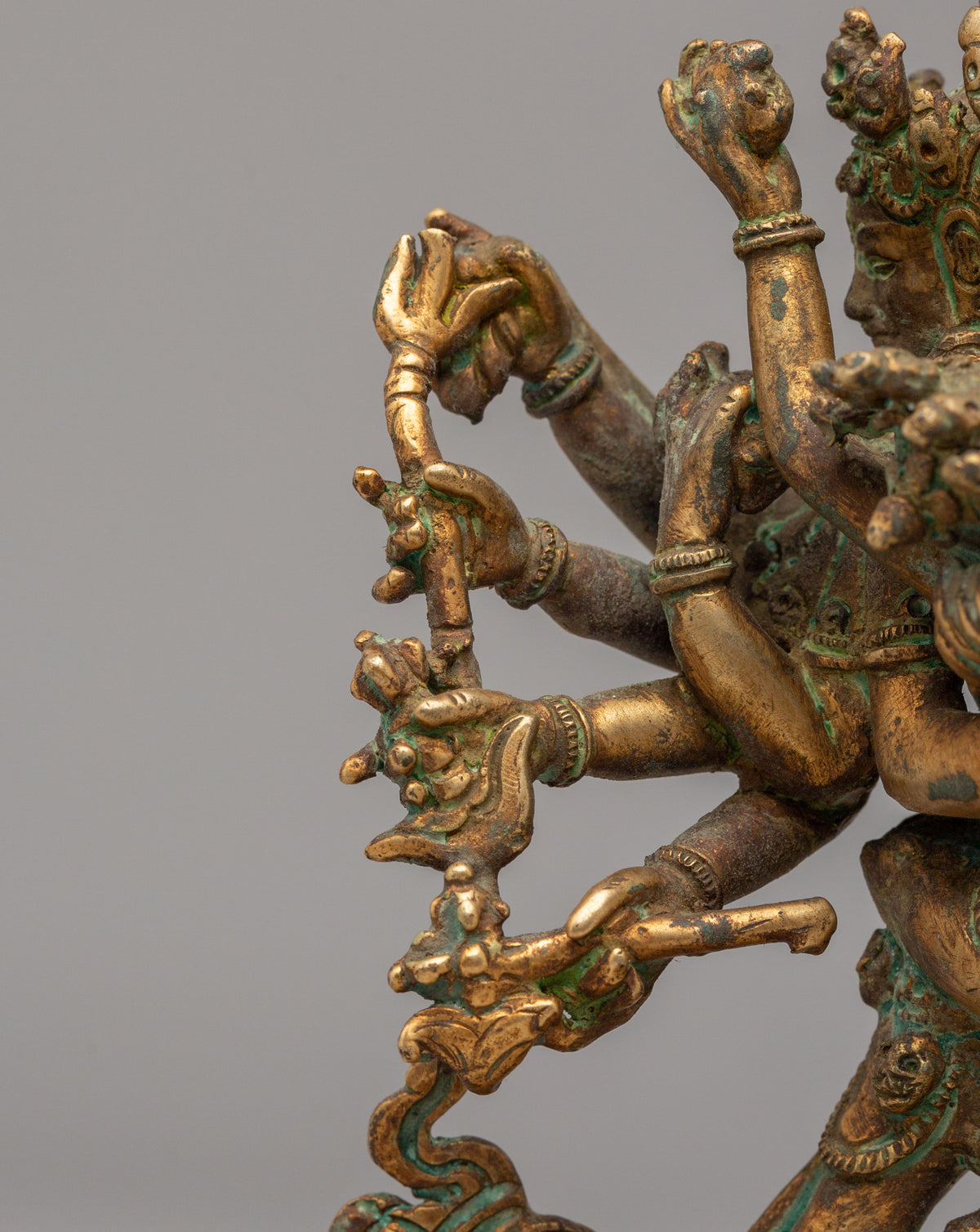 Handcrafted Chakrasamvara Figurine | Vajrayana Deity