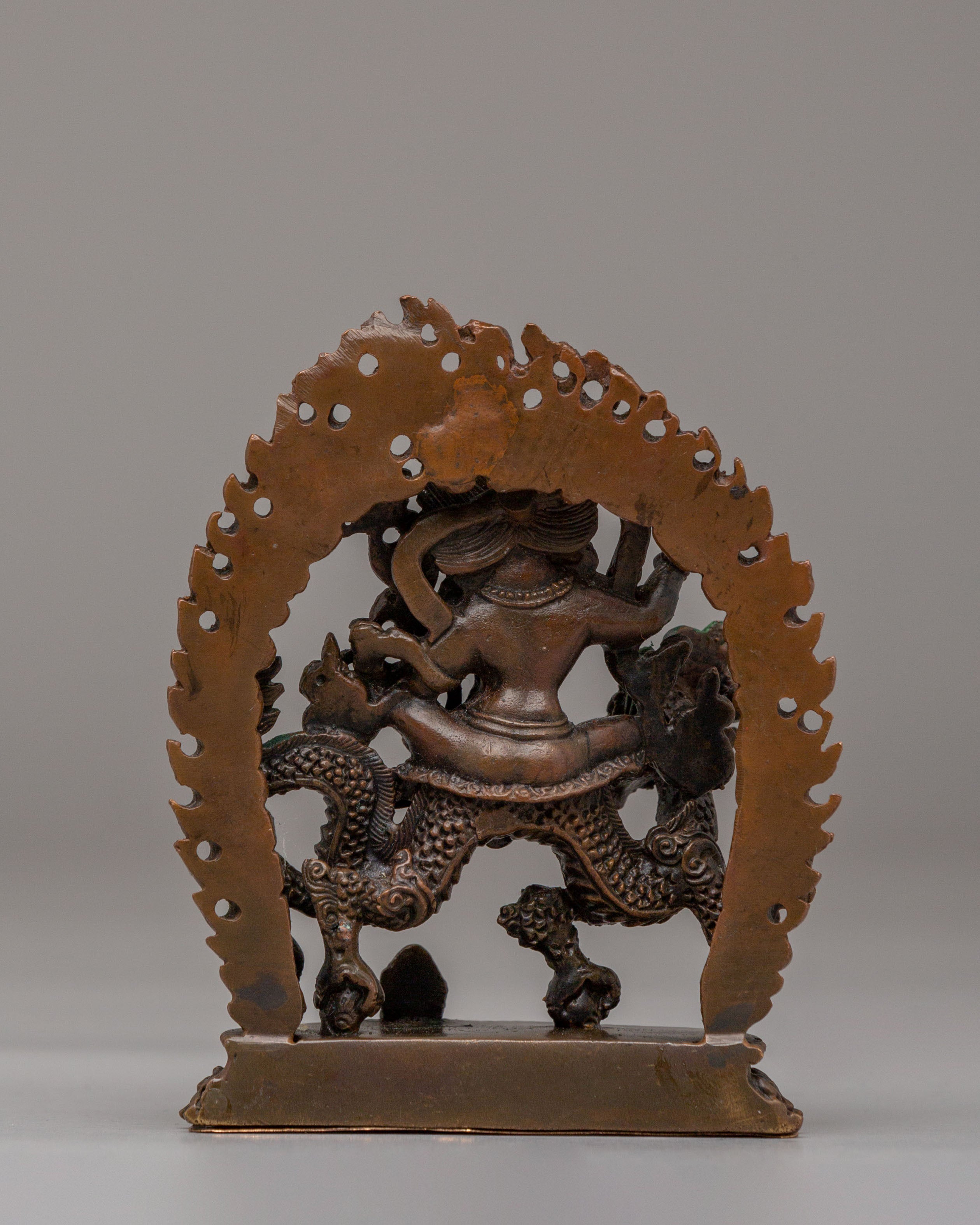 Tibetan White Dzambhala Statue | Symbol of Abundance