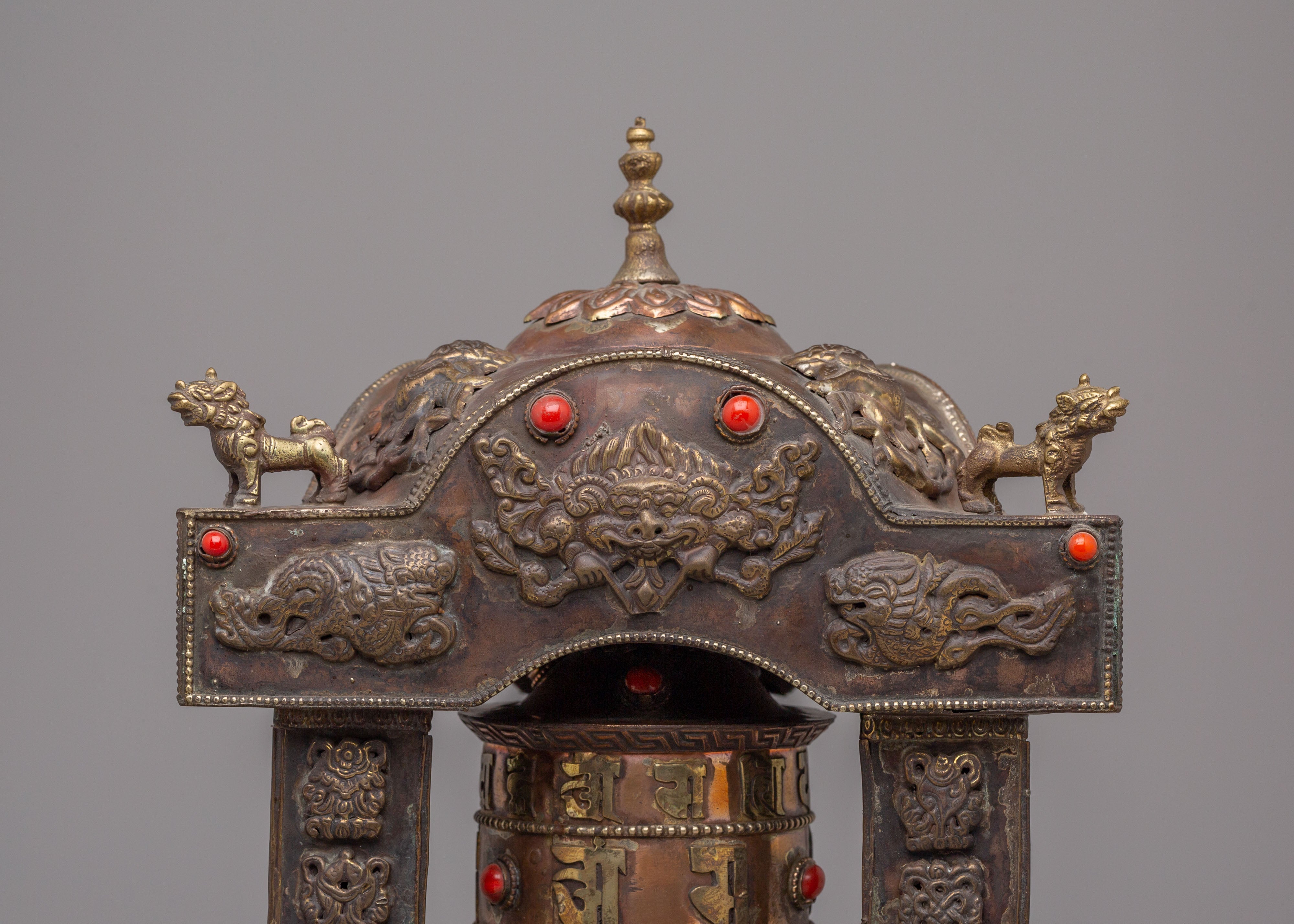 Buddhist Tibetan Prayer Wheel | Handcrafted Spiritual Art