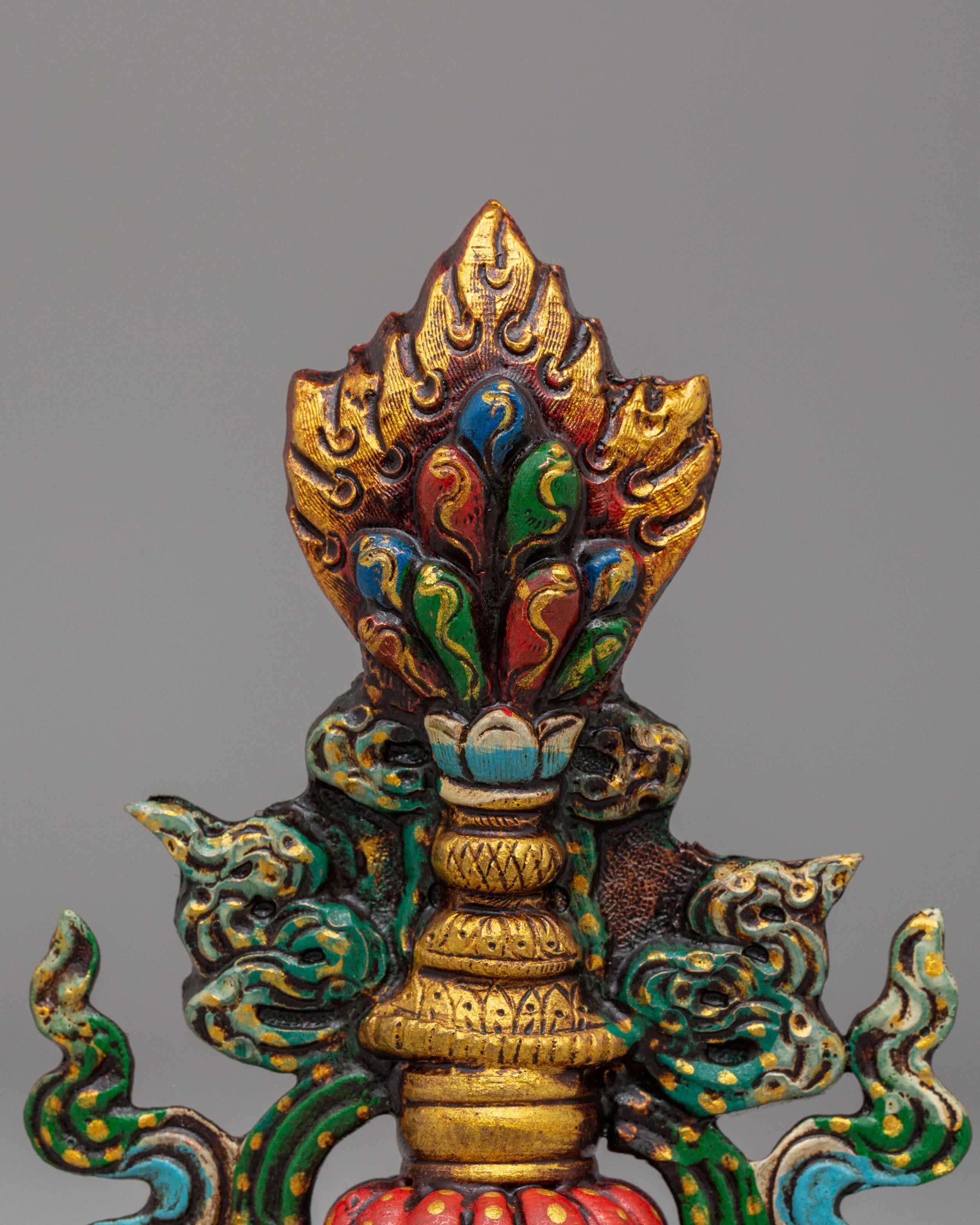 Tibetan King Chakravartin Possessions | Handcrafted Spiritual Decor