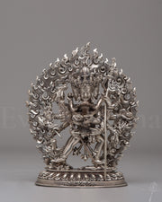 Vajrayana Chakrasamvara With Consort Statue 
