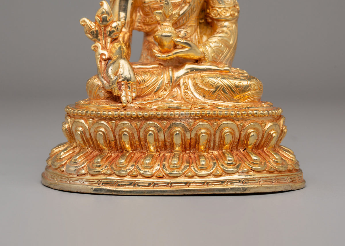 Handcrafted Medicine Buddha Altar Statue | Symbol of Healing and Compassion