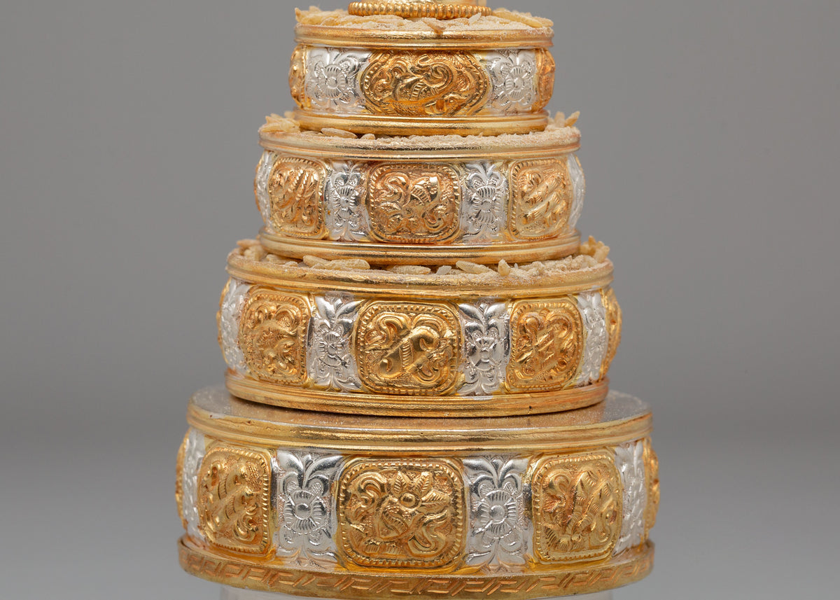 Himalayan Sacred Mandala Offering | Perfect for Spiritual Offerings