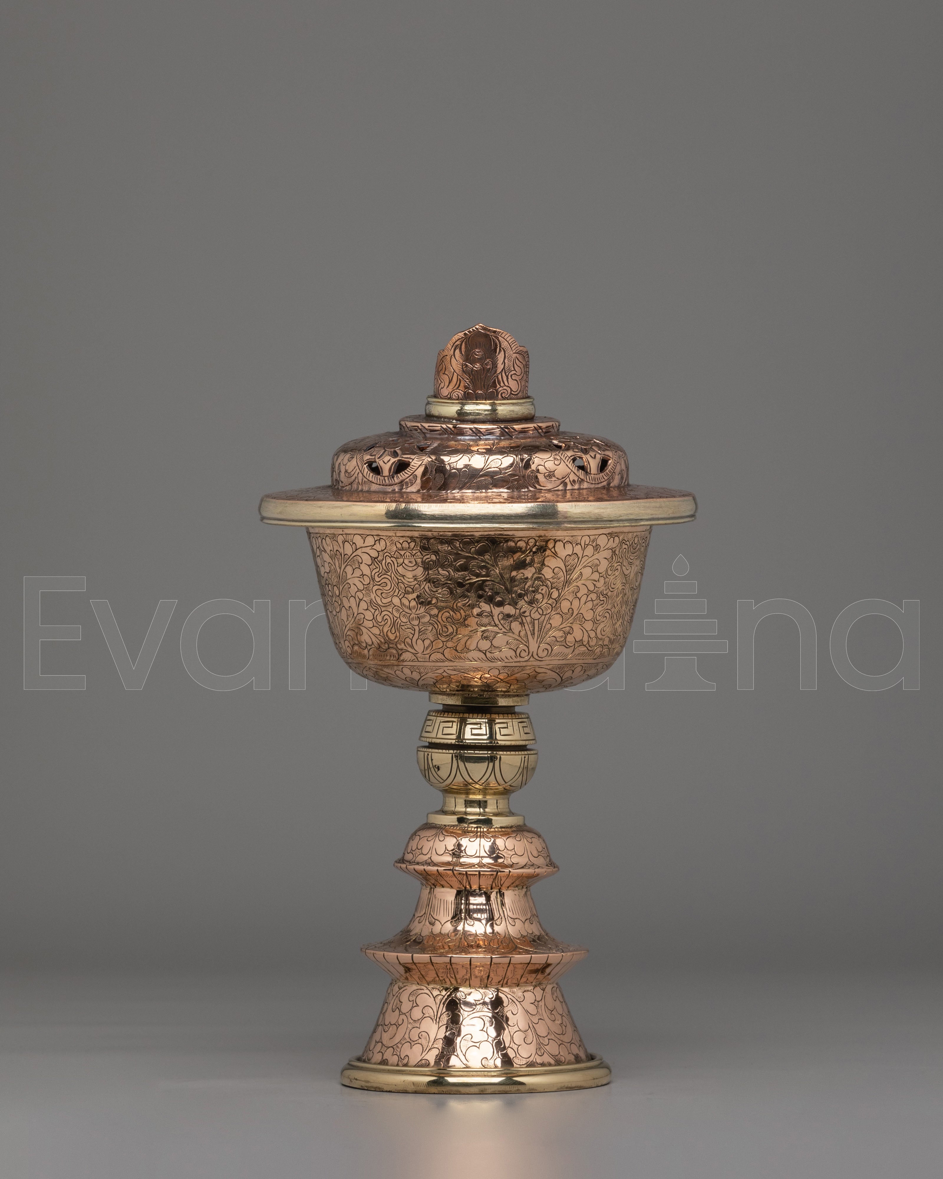 Handmade Altar Butter Lamp