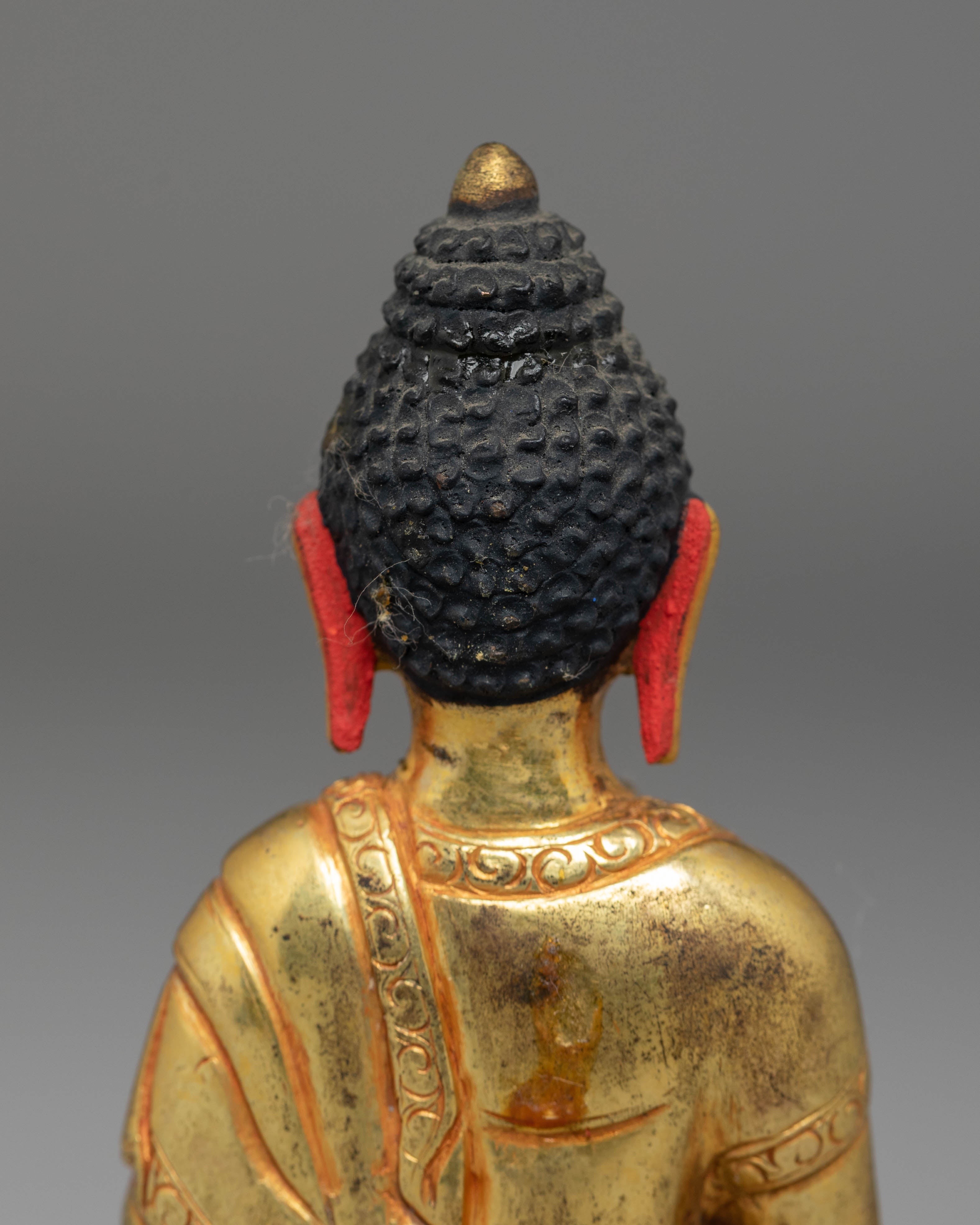 Handmade Vairocana Buddha Handcrafted Statue | Tibetan Enlightenment Art